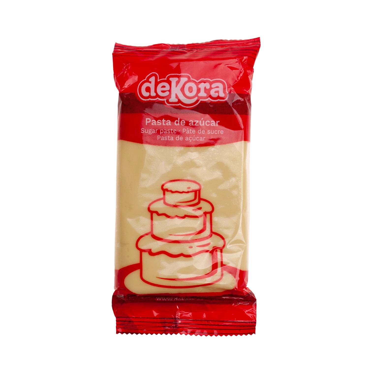PÂTE DE SUCRE/FONDANT JAUNE 250 GR