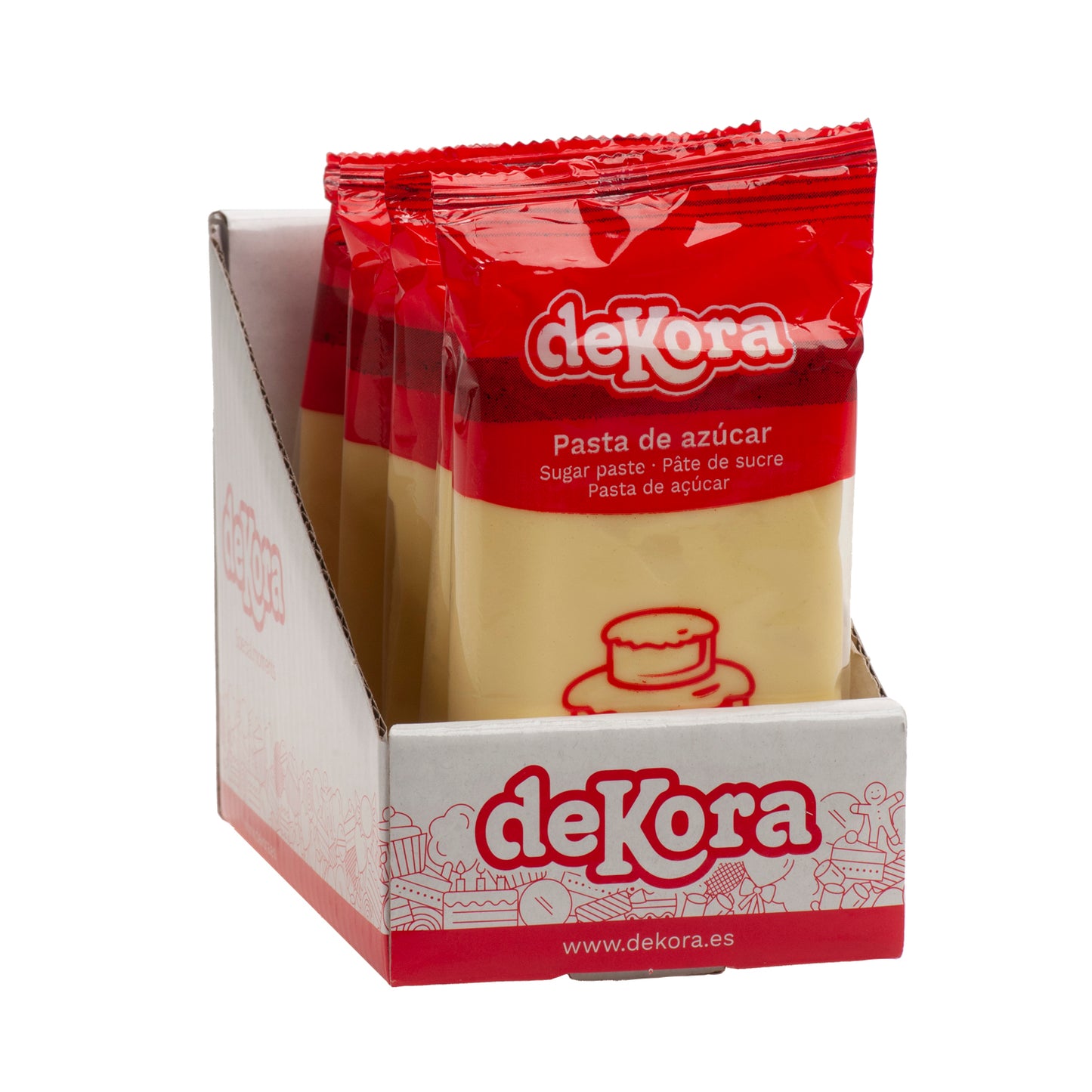 FONDANT AMARILLO 250 GR