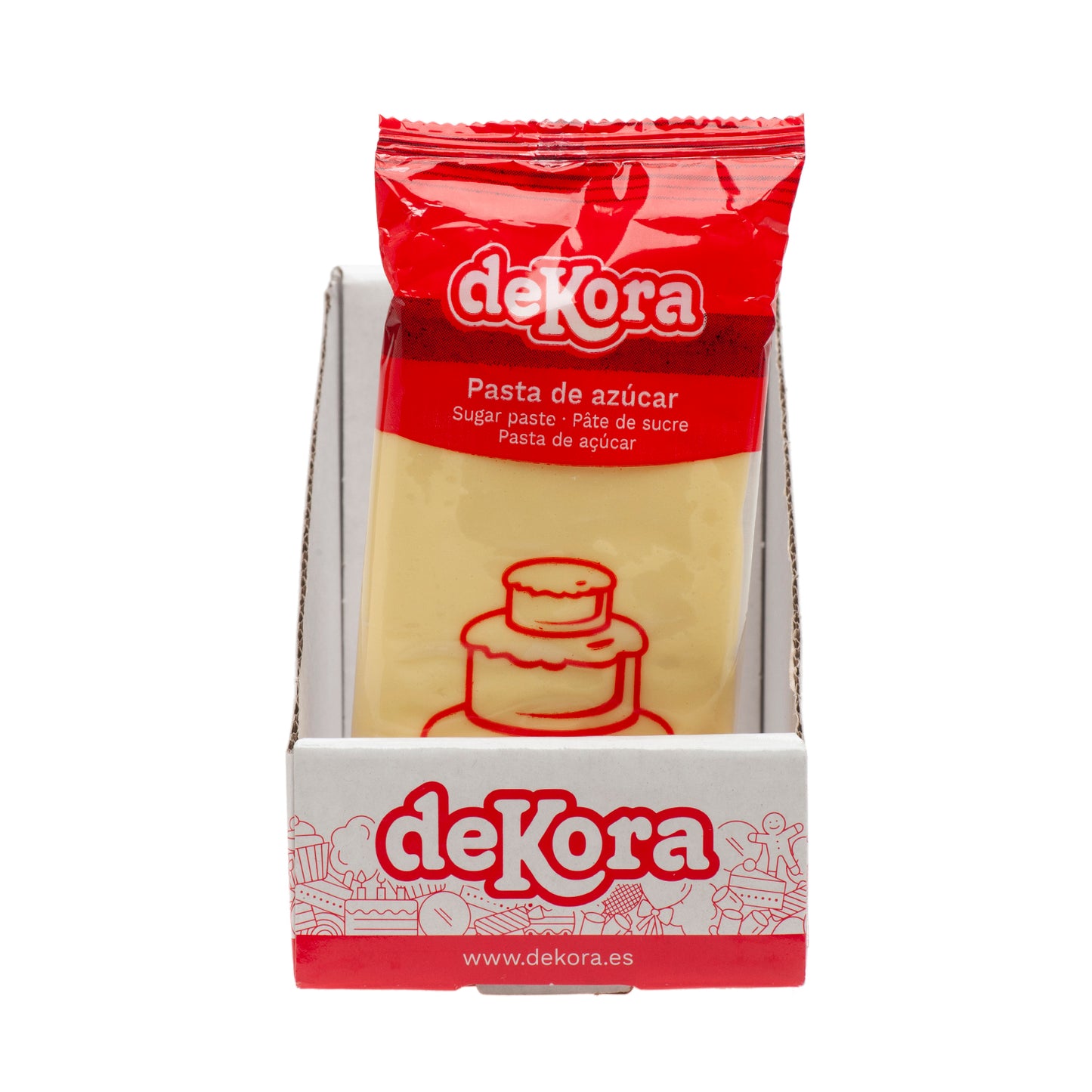 FONDANT AMARILLO 250 GR