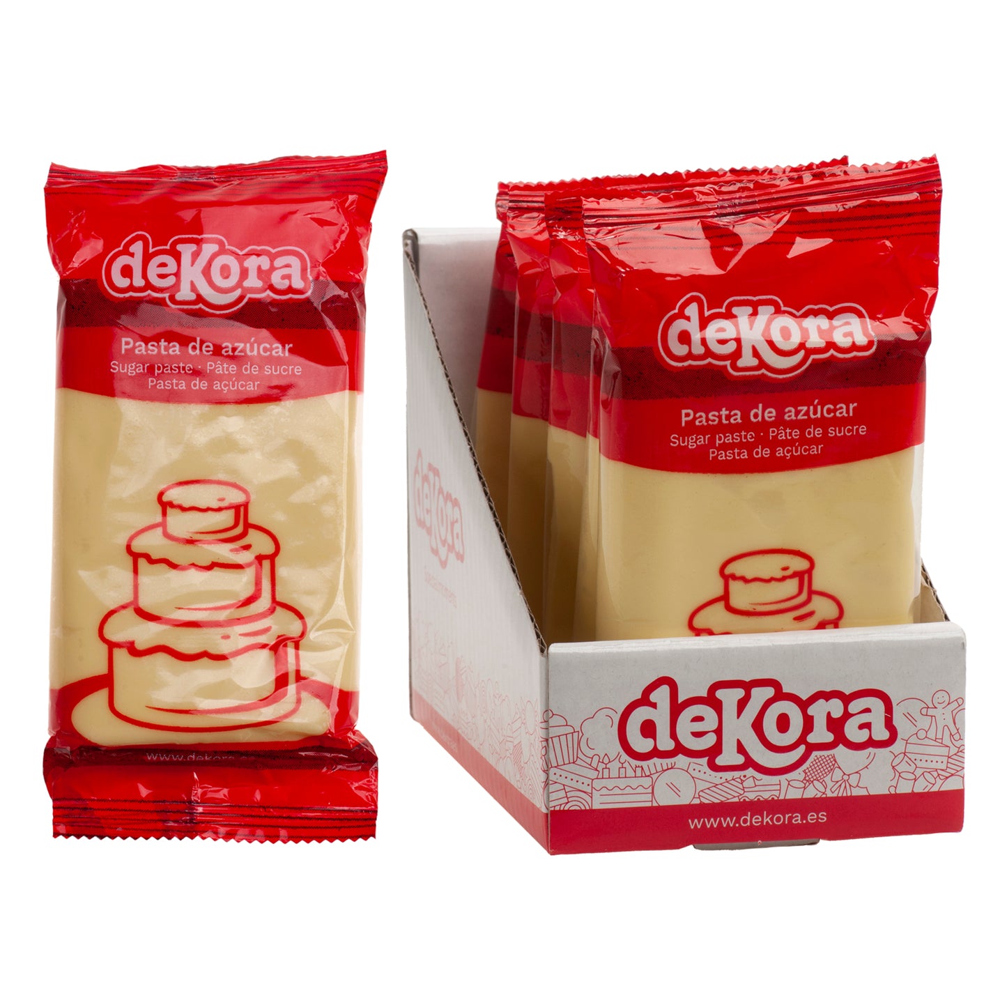 FONDANT AMARILLO 250 GR