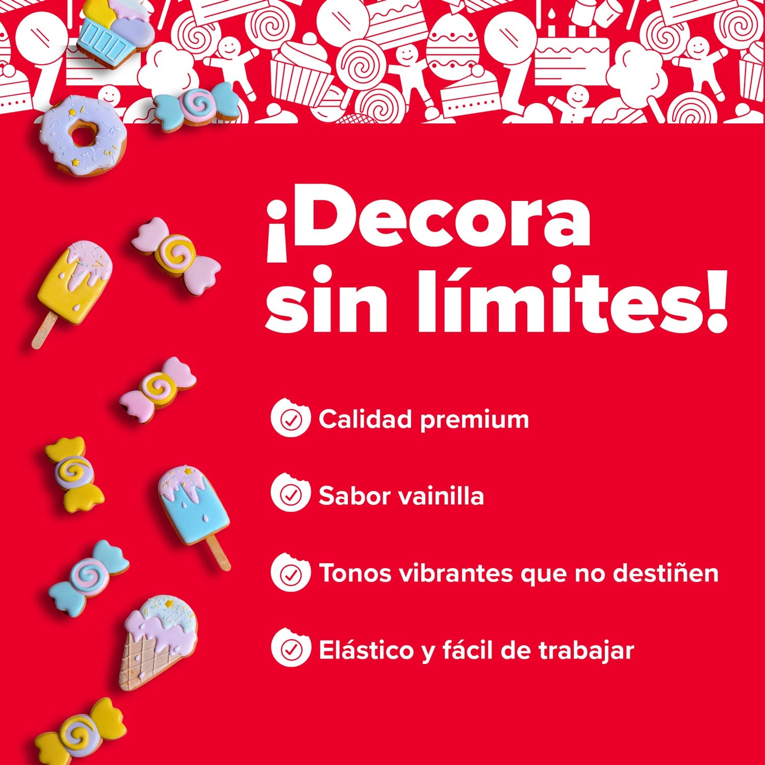 PÂTE DE SUCRE/FONDANT BLANC 150 GR