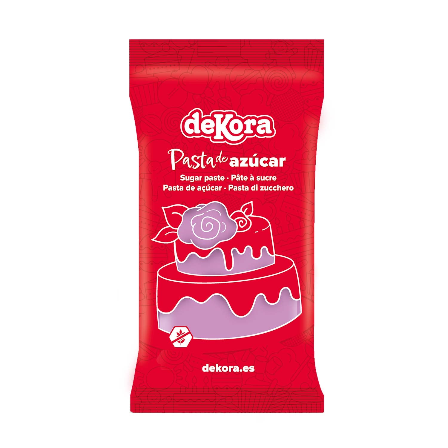PÂTE DE SUCRE/FONDANT ROSE 150 G