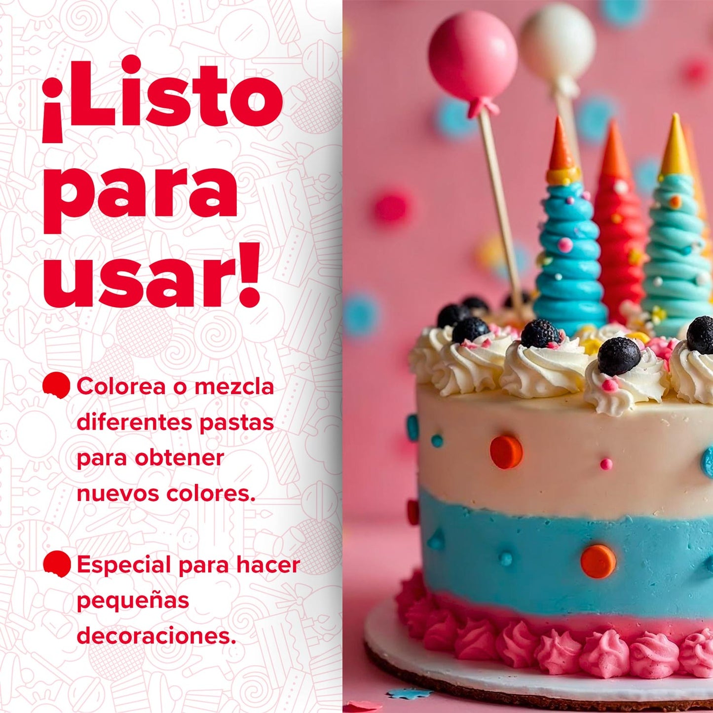 PÂTE DE SUCRE/FONDANT ROUGE 150 GR