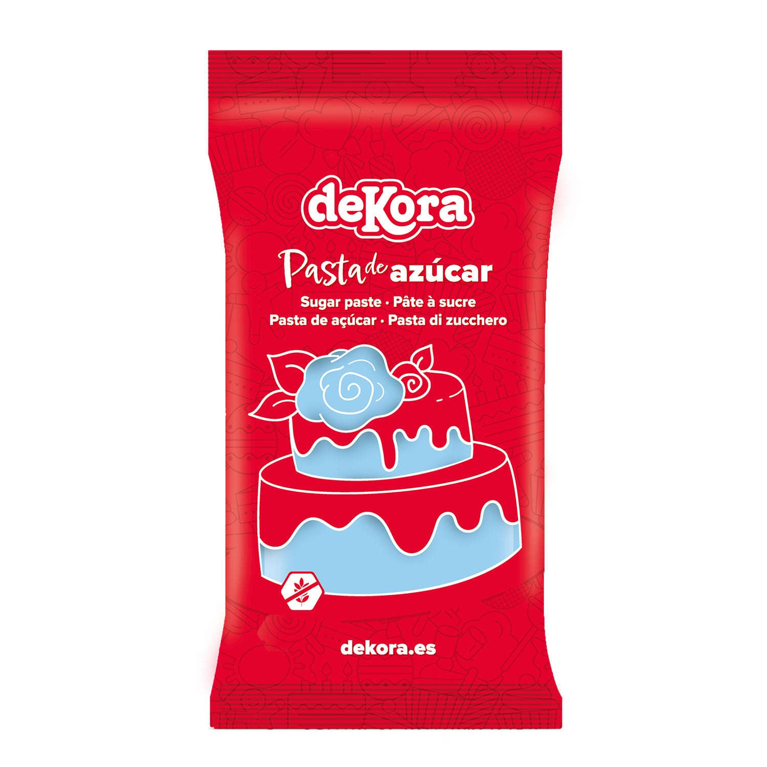 PÂTE DE SUCRE/FONDANT BLEU 150 GR