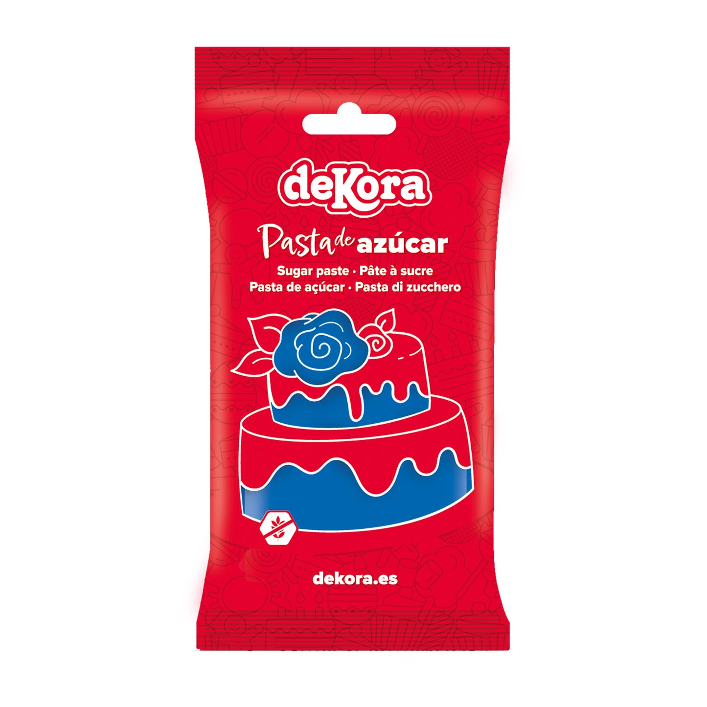 SUGAR PASTE/FONDANT TURQUOISE BLUE  250 GR