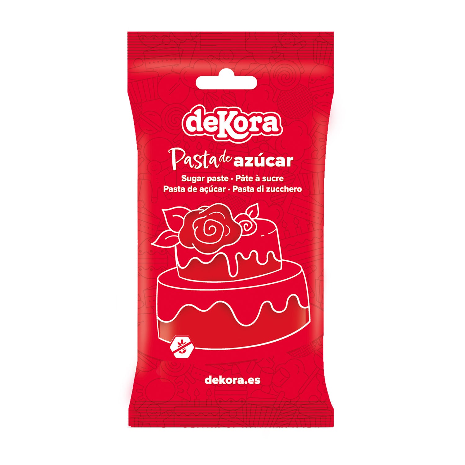 FONDANT ROJO PASSION RED 250GR