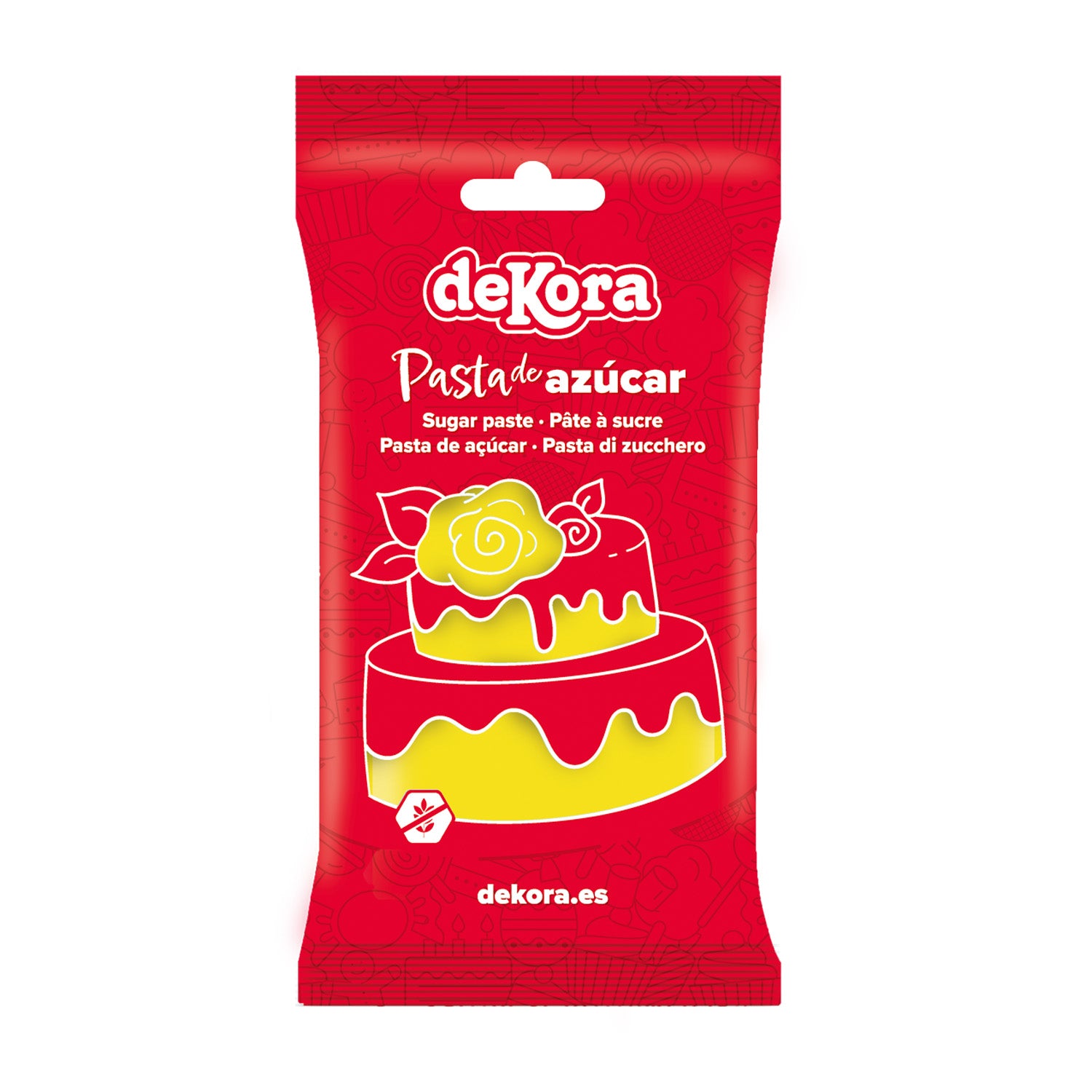 FONDANT AMARILLO LEMON BLISS 250GR