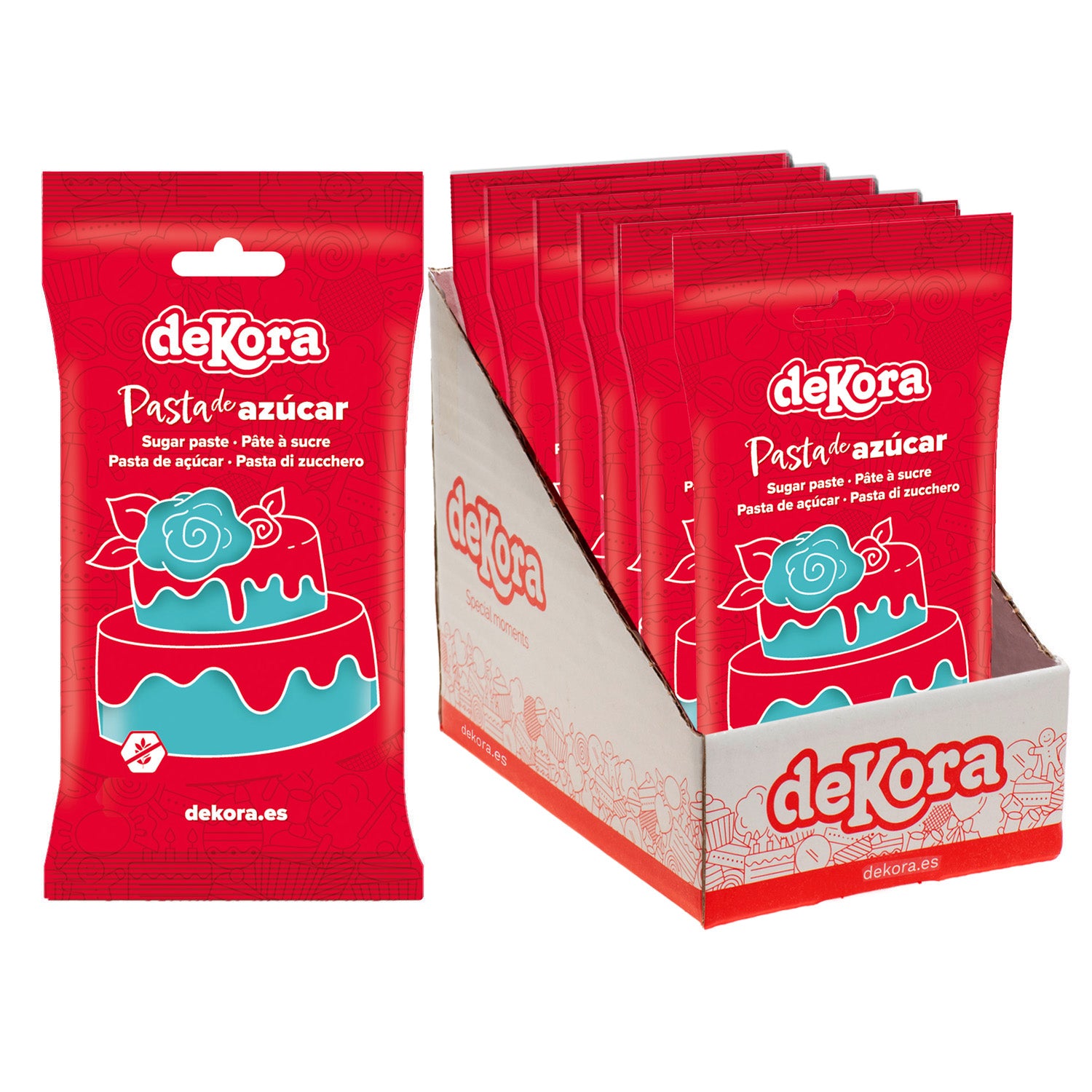 FONDANT AZUL SONHO CELESTE 250 GR