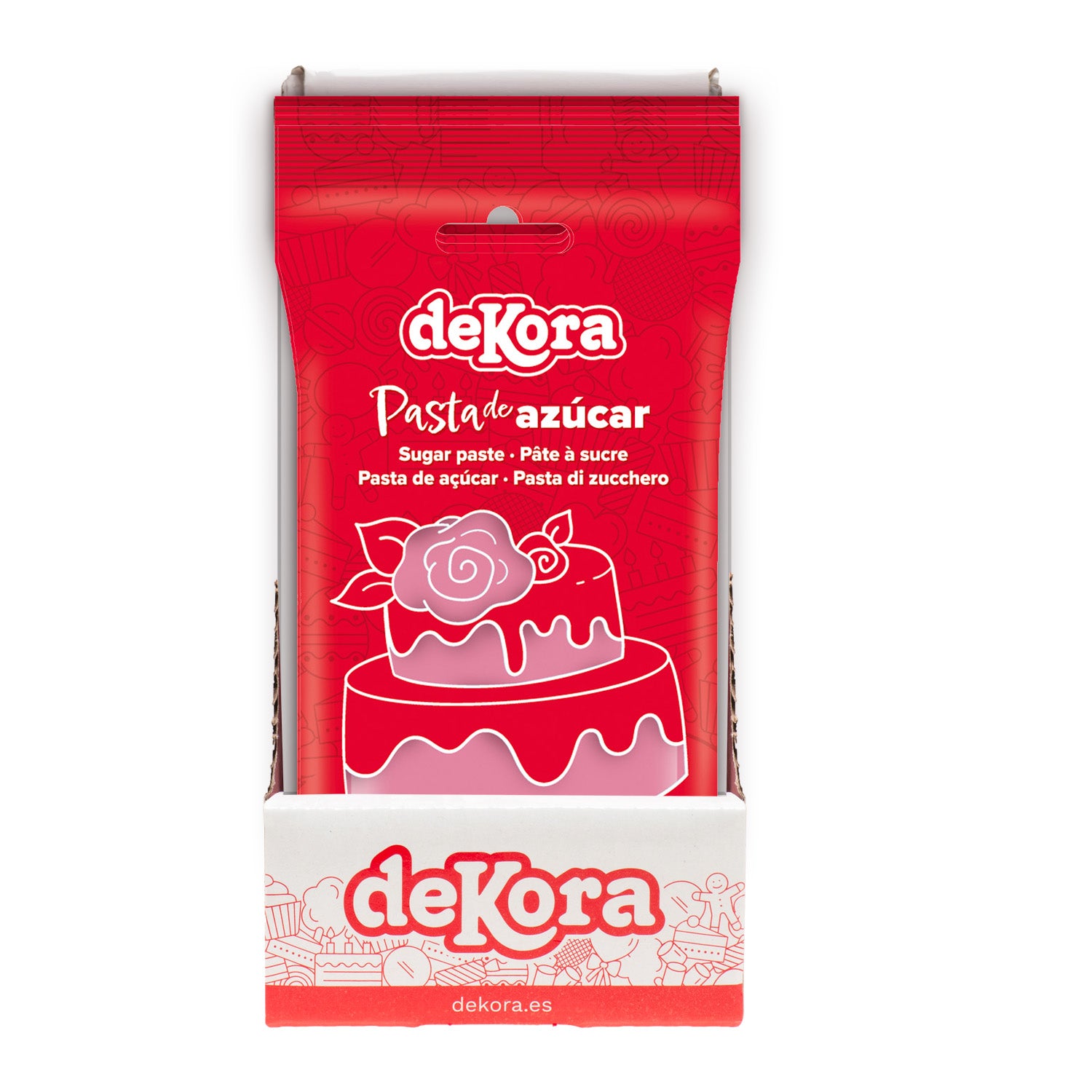 FONDANT PENSE EM ROSA 250 GR