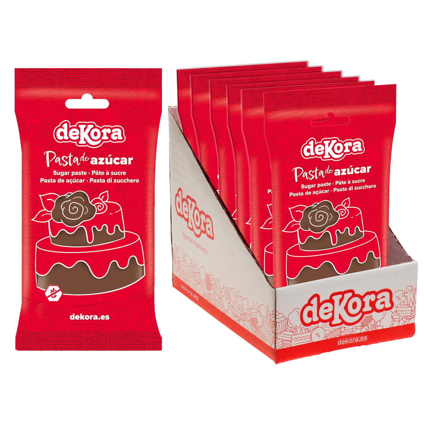 FONDANT MARRON MOCCA 250 GR