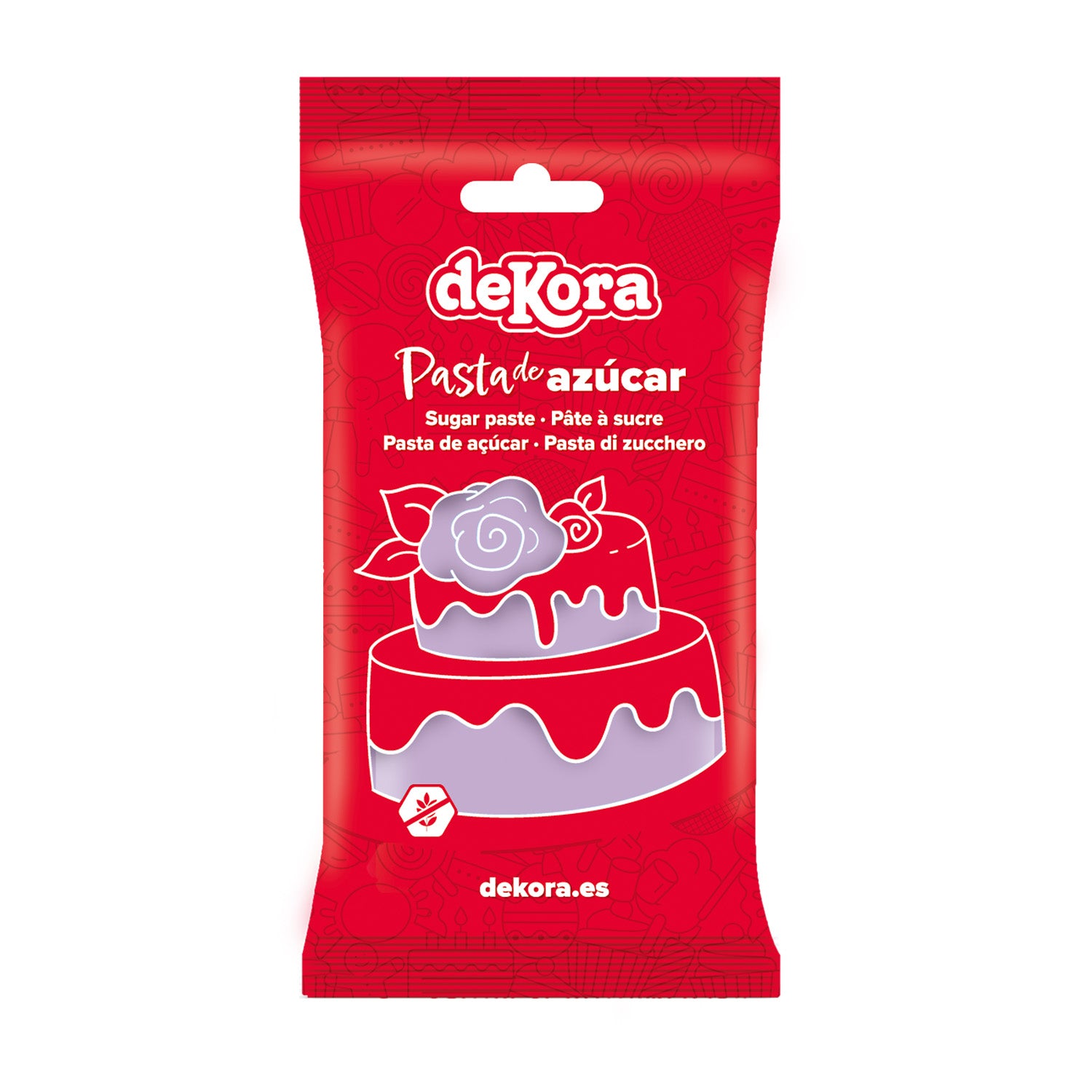 PÂTE À SUCRE / FONDANT FLORAISON LILAS 250 GR