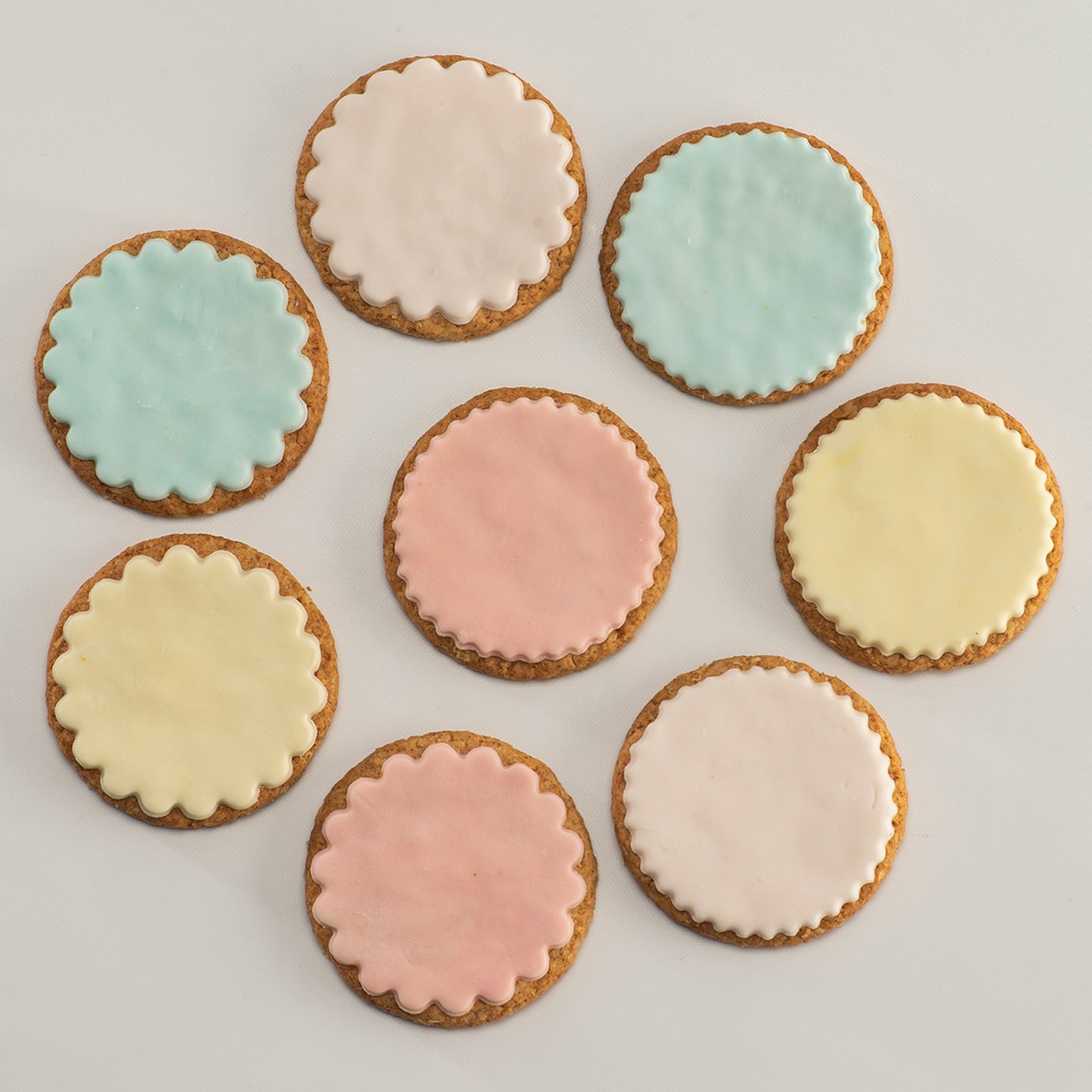 PACK FONDANT 6 CORES PASTEL 600GR
