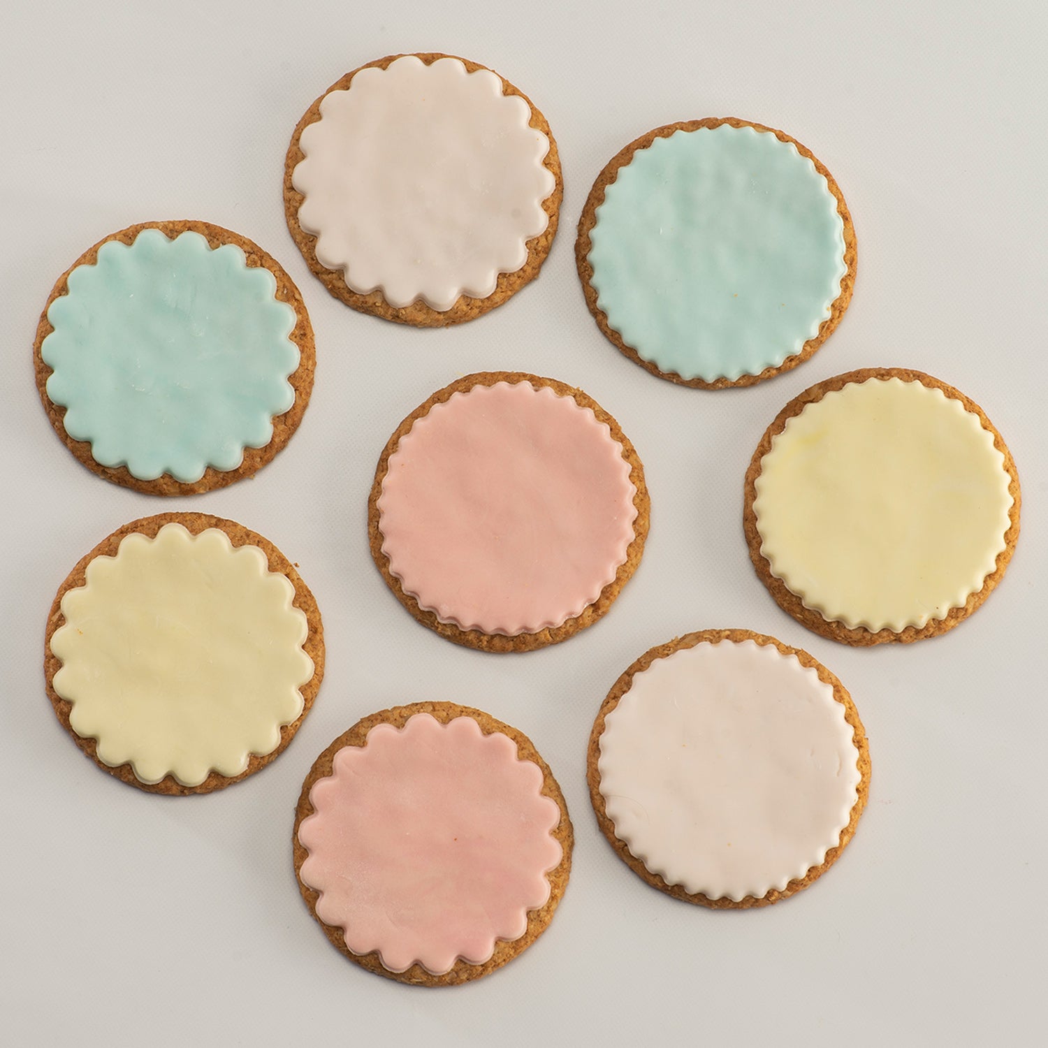 PACK FONDANT 6 PASTEL COLOURS 600GR