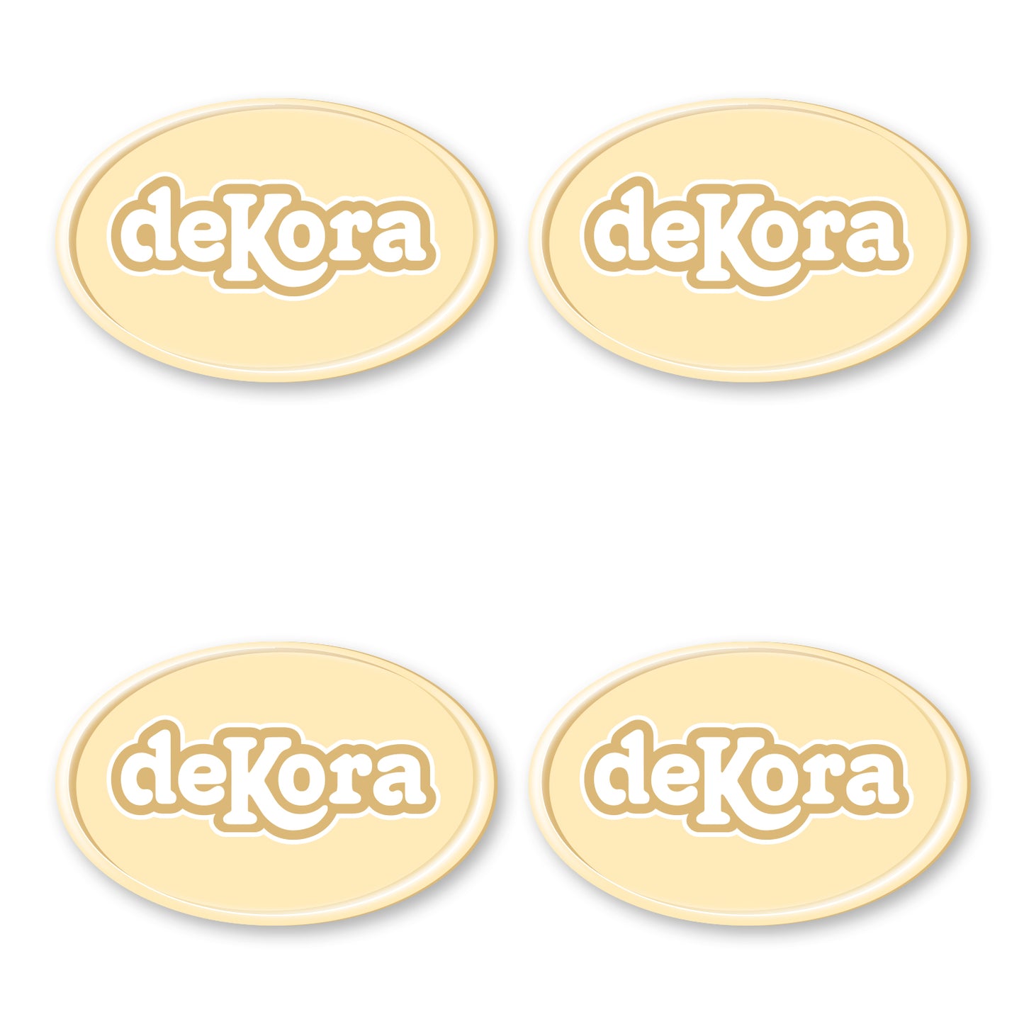 WHITE CHOCOLATE PLAQUE PERSONALIZATION 1 COLOR