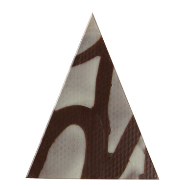 TRIANGULO MIX BLANCO Y NEGRO 30X30