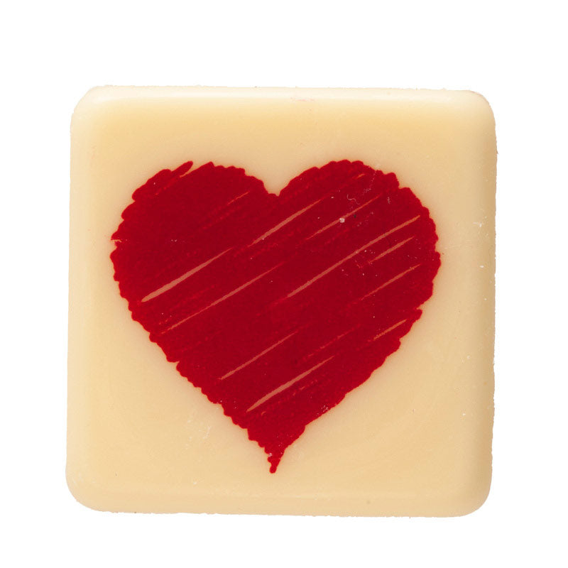 I LOVE YOU CHOCOLATE BRANCO 29 x 29 mm