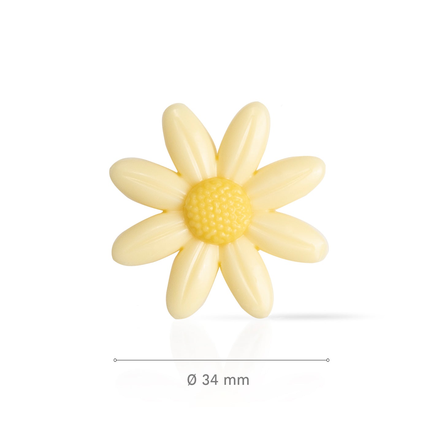 DAISY XL CHOCOLAT BLANC Ø 34MM
