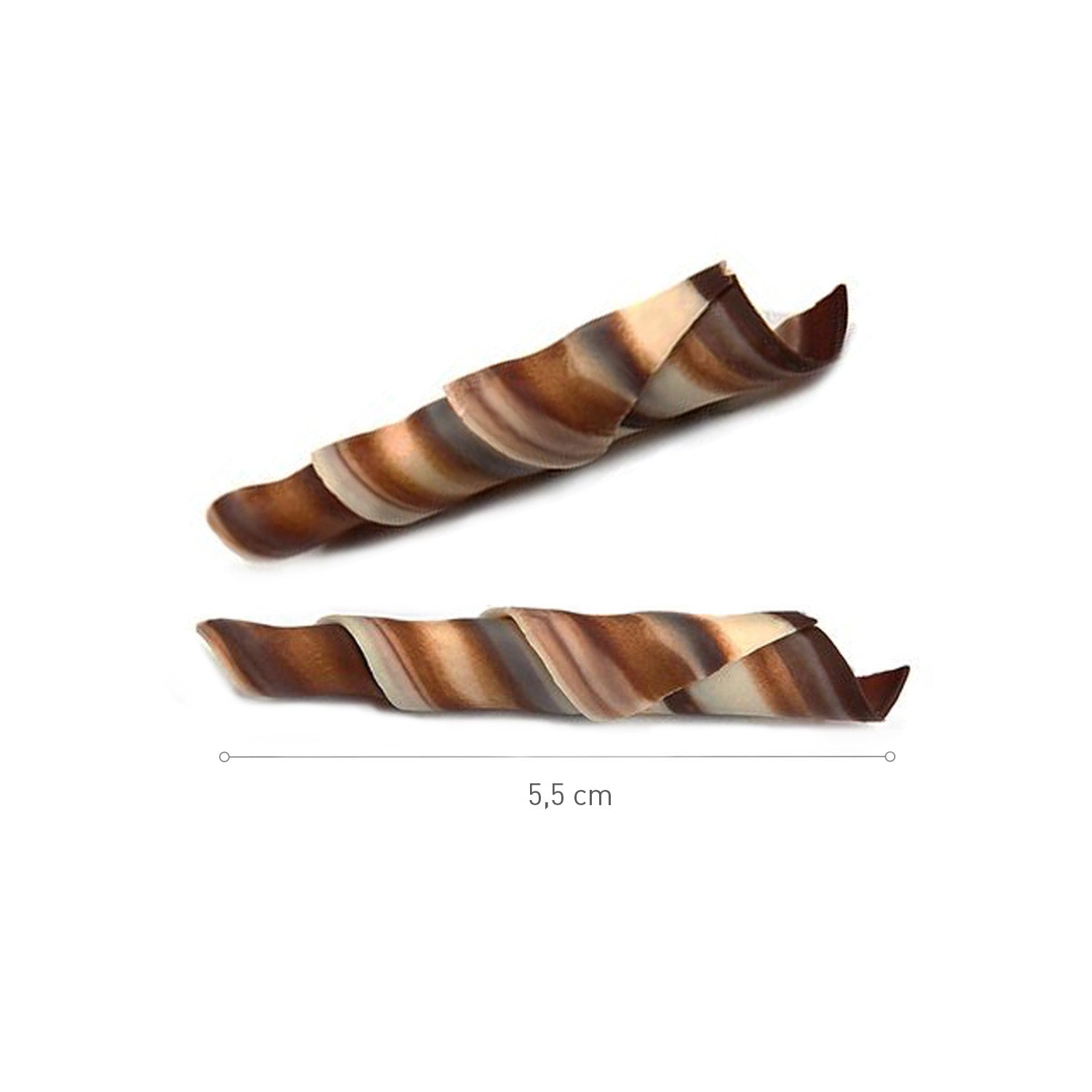 TWISTER CHOCOLATE MÁRMORE 5,5CM