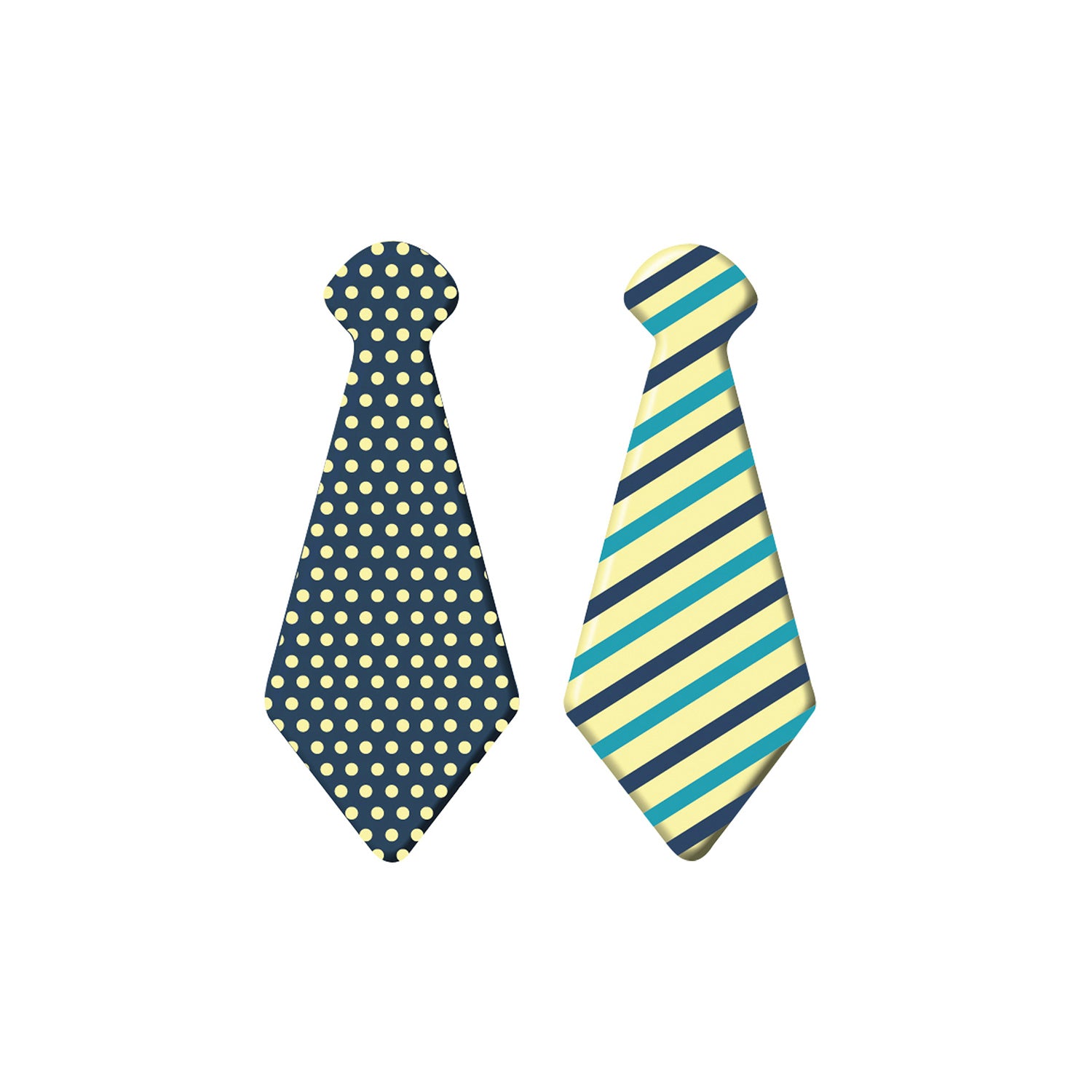 CORBATAS 2D CHOCOLATE BLANCO 56X23MM