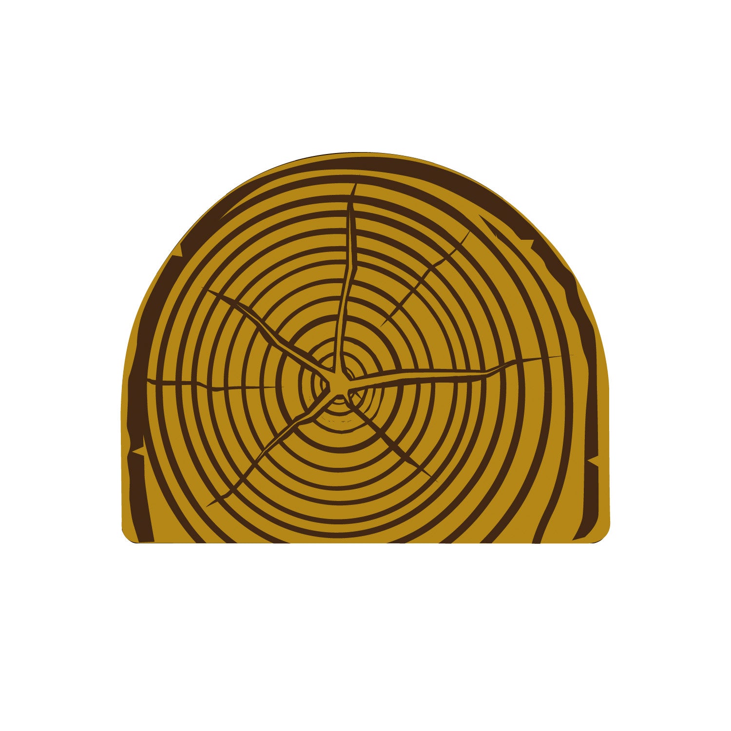DECORACION DE CHOCOLATE NEGRO TRONCO 42 UNIDADES