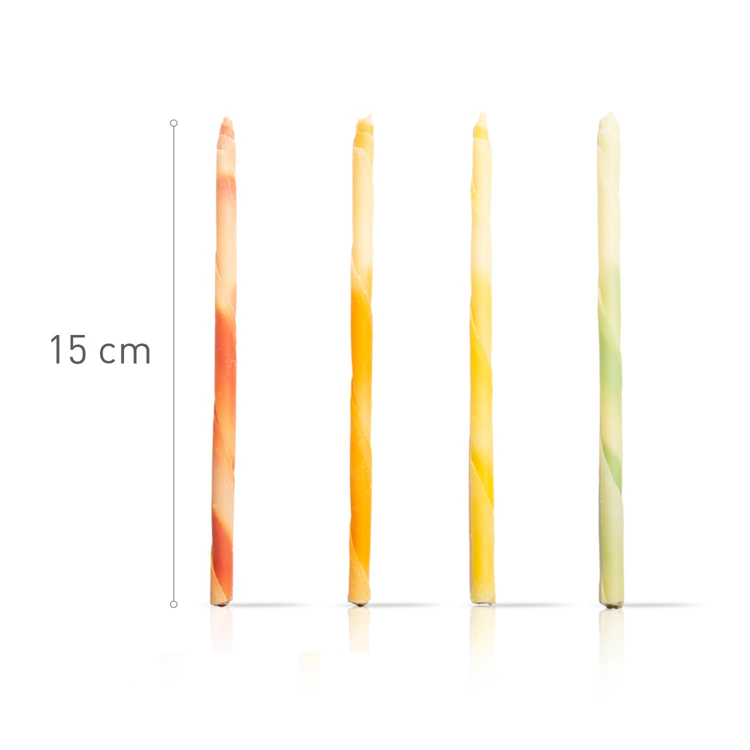 CIGARETTE CHOCOLAT MARBRÉE MULTICOLORE 150MM