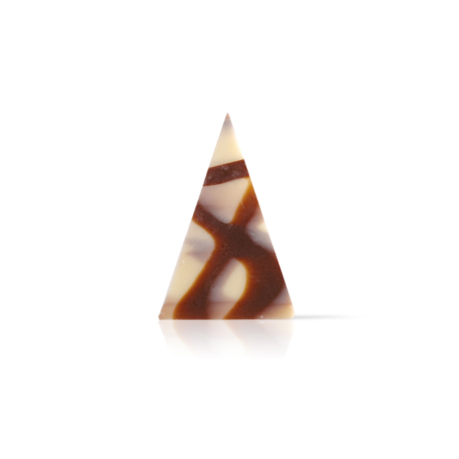 TRIANGLE DU DIABLE MIX CHOCOLAT NOIR ET BLANC 52X34MM