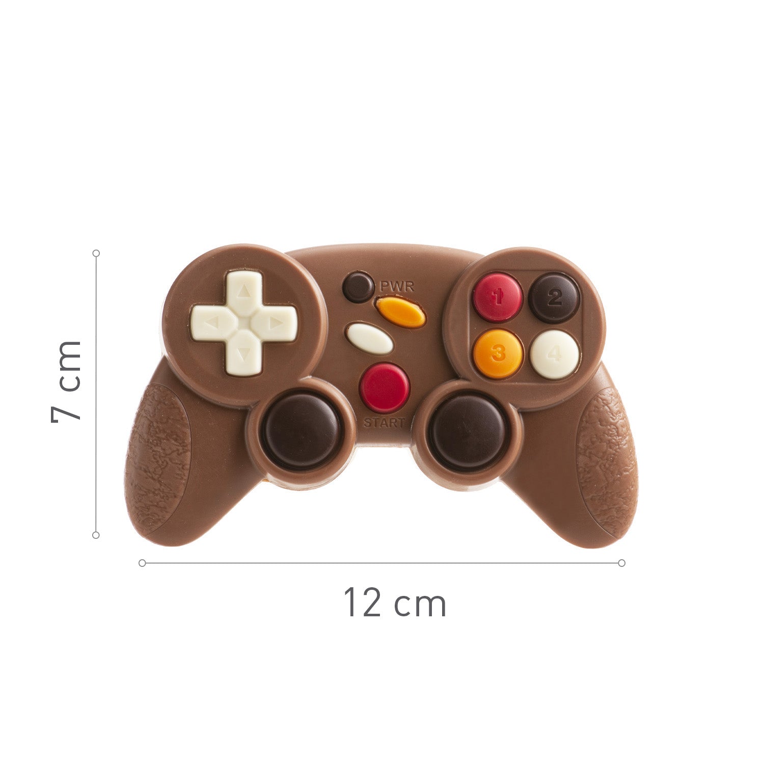CONTROLE DECORAÇÃO CHOCOLATE DE LEITE 70X12MM