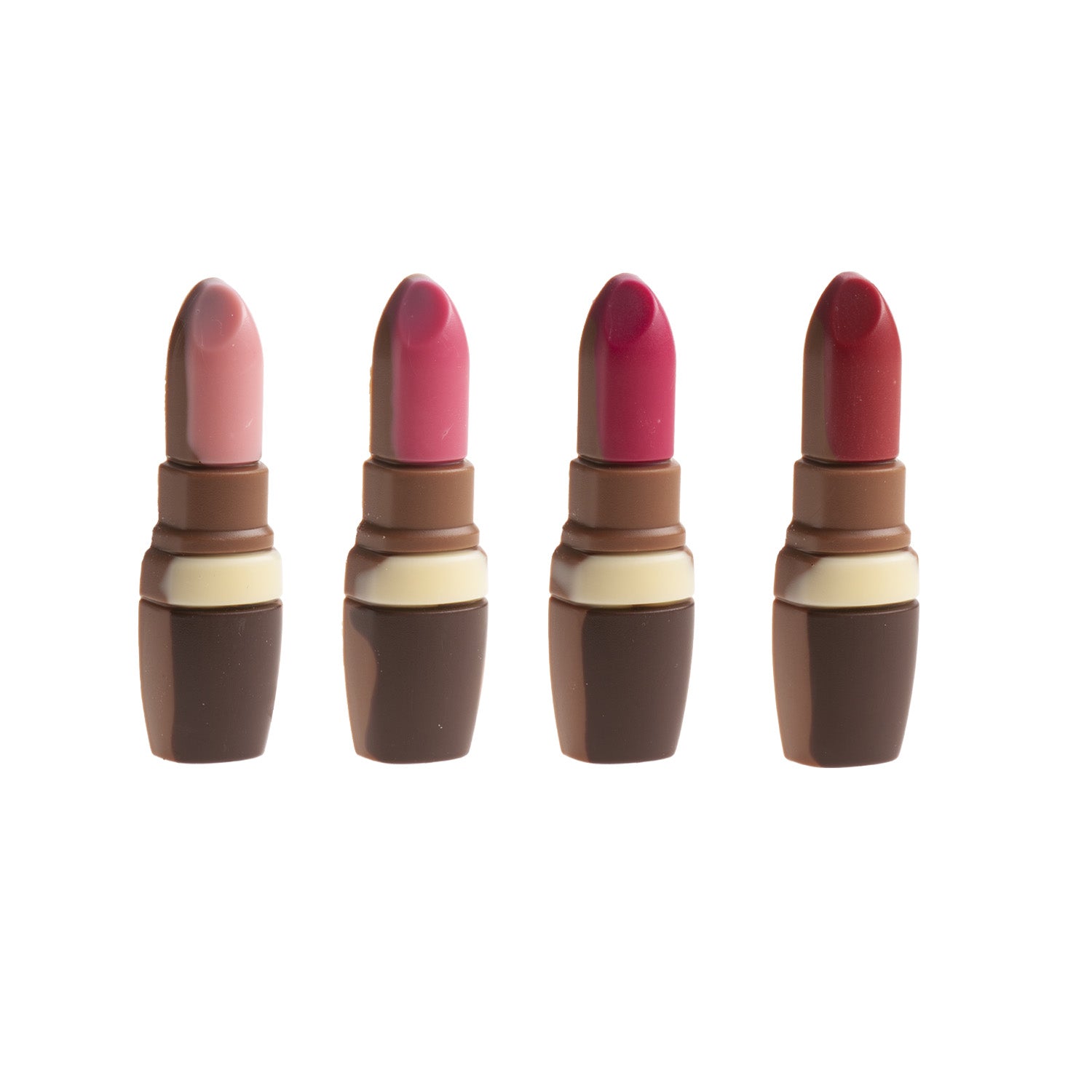 MILK CHOCOLATE LIPSTICK DECORATION 73X20CM