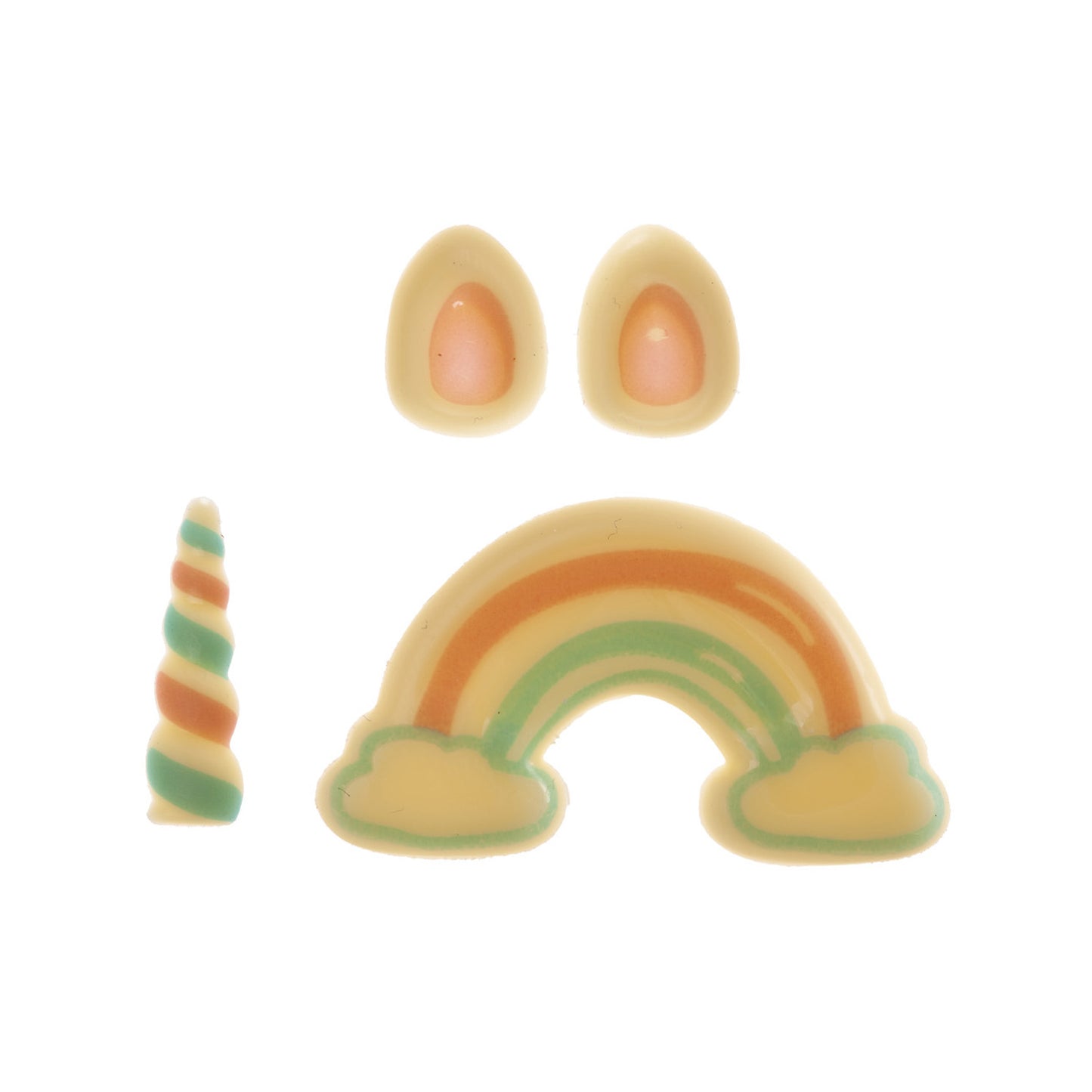 ASSORTIMENT LICORNE CHOCOLAT BLANC 20-40MM