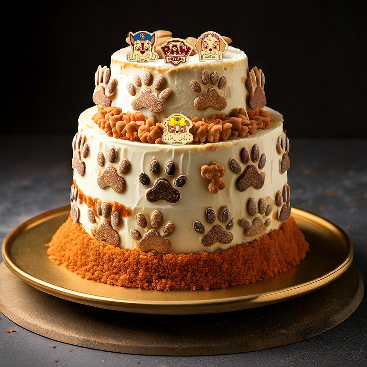 ASSORTED PAW PATROL WHITE CHOCOLATE 27,5X31MM