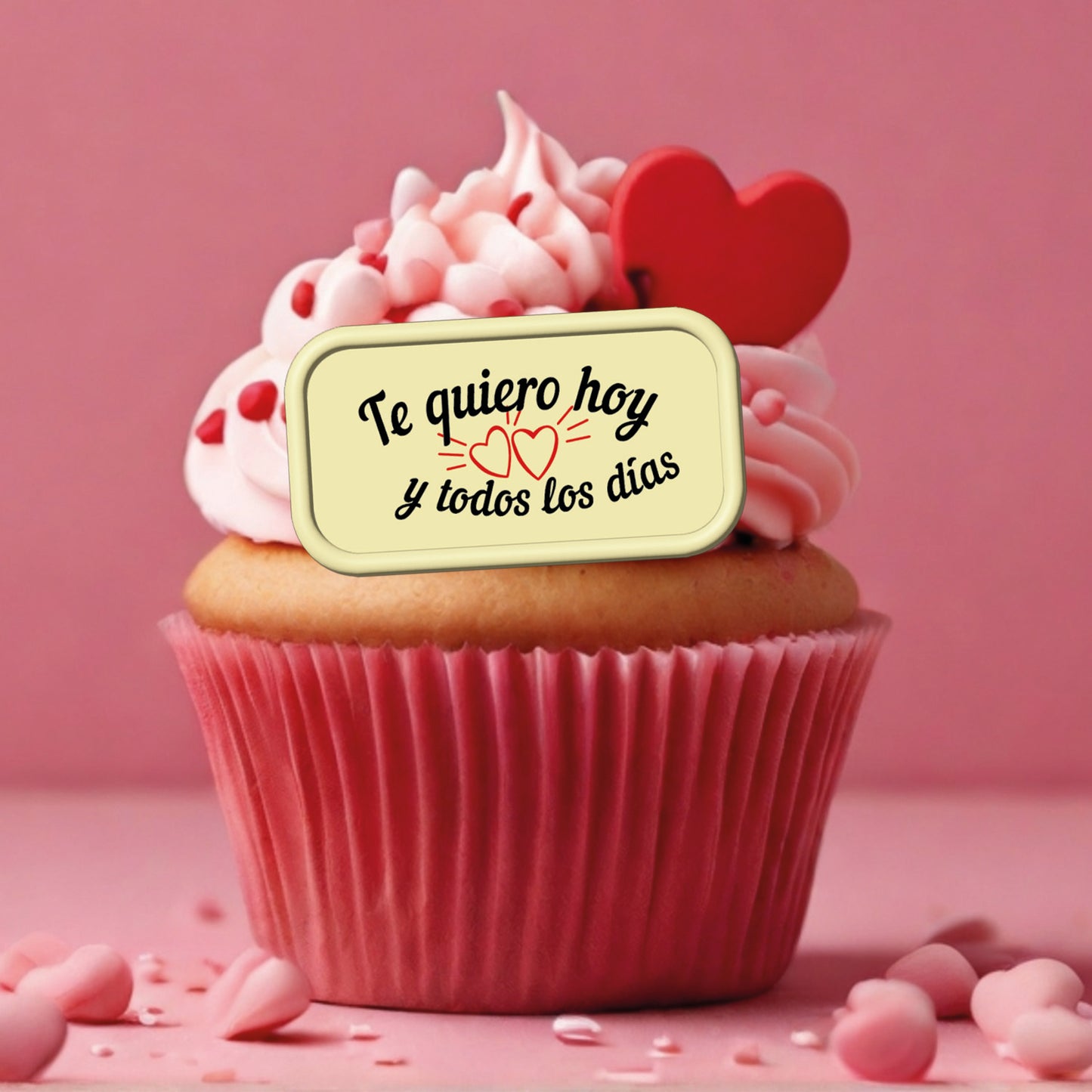 ASSIETTE RECTANGULAIRE CHOCO BLANC TQ TOUS LES JOURS 54X29MM