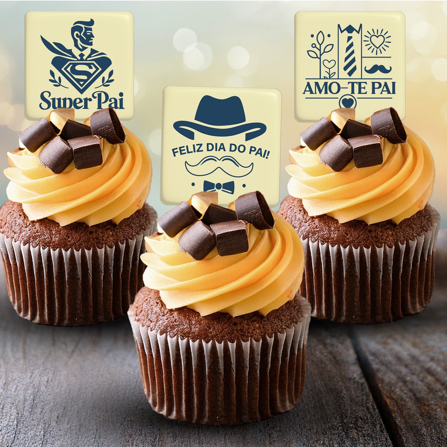 CHOCOLAT BLANC SIGNE LA FÊTE DES PÈRES PORTUGAL 2