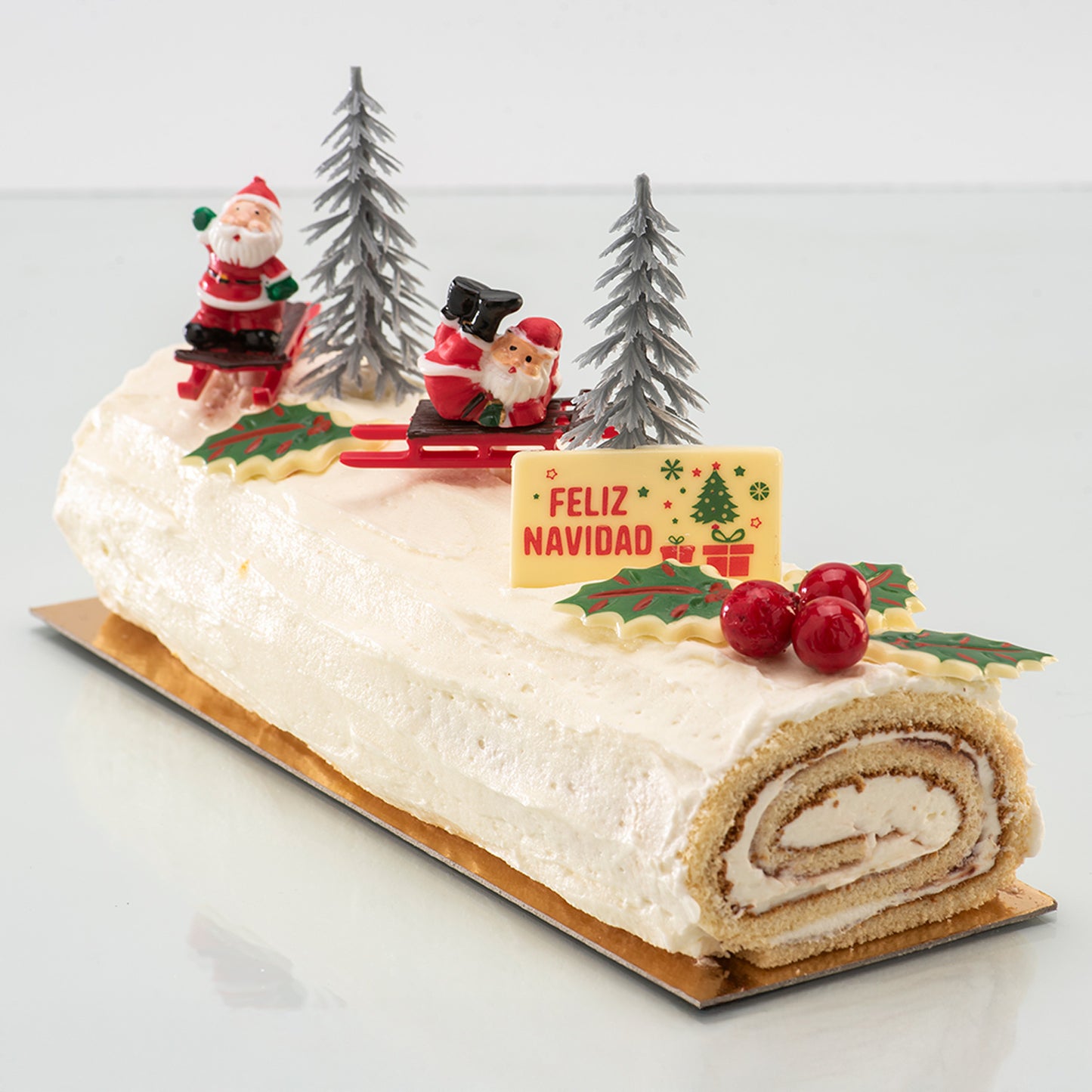 LETRERO CHOCOLATE BLANCO SURTIDO FELIZ NAVIDAD 2 MOD 60 UDS