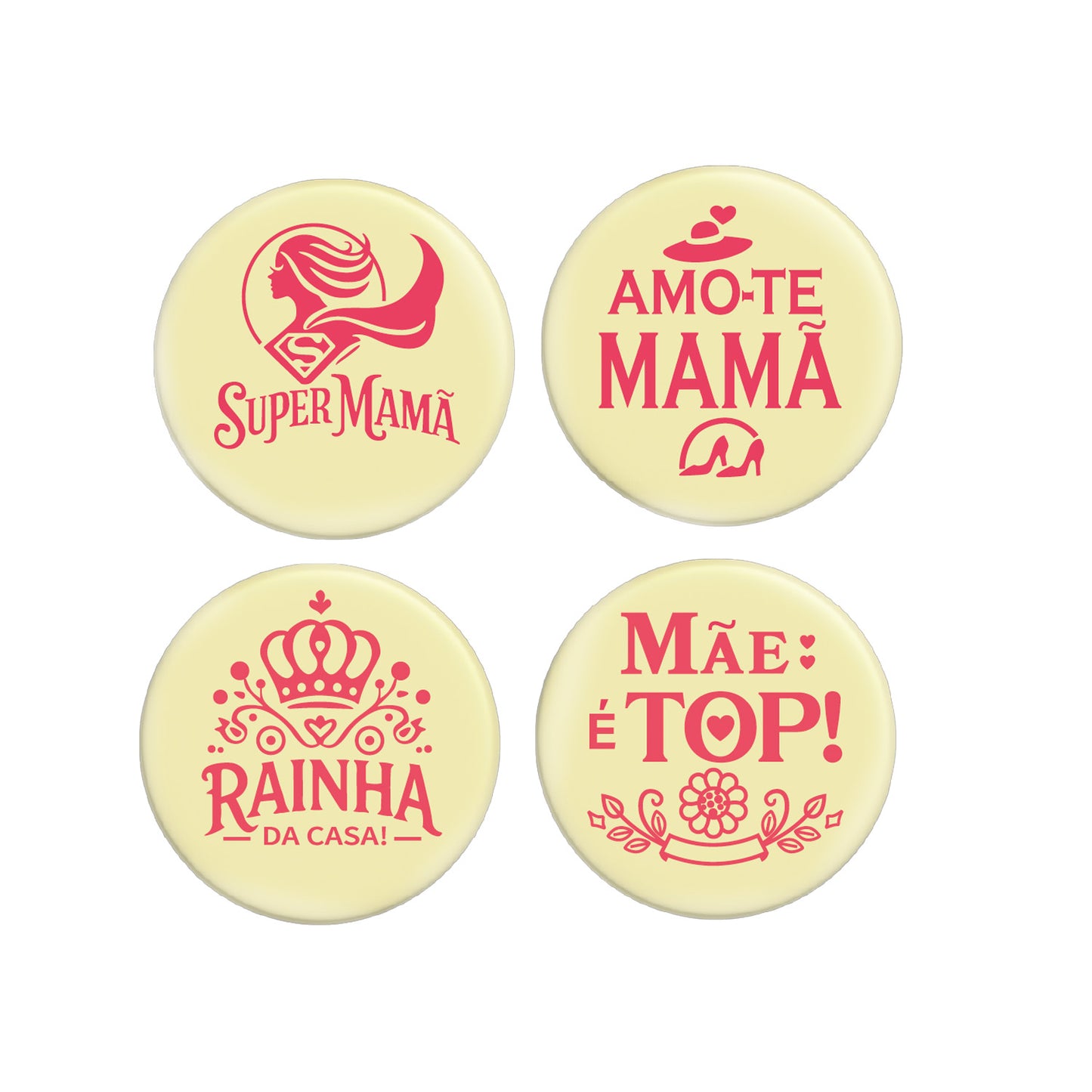 ASSORTIMENT FÊTE DES MÈRES CHOCOLAT BLANC PORTUGAIS 72 UNITÉ
