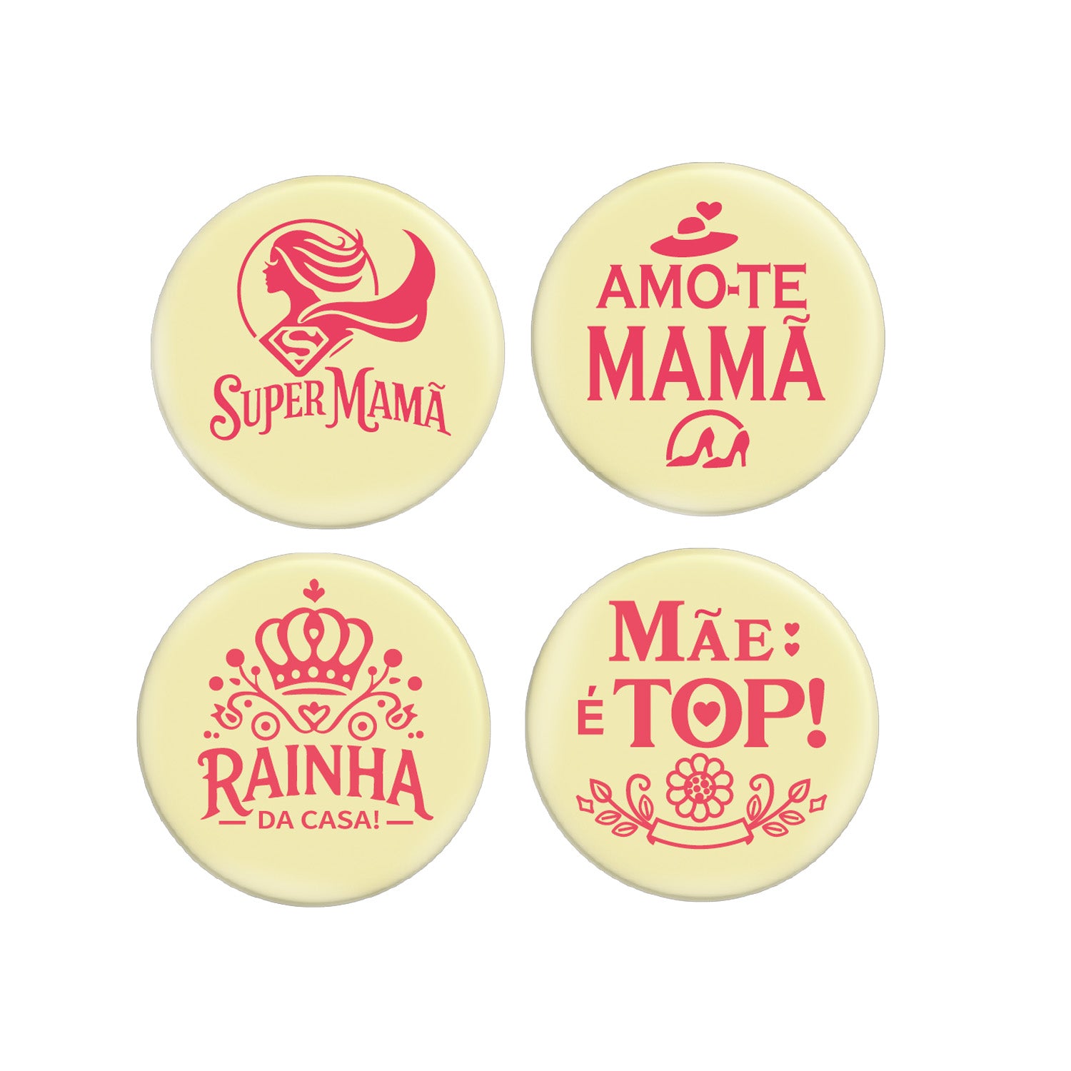 ASSORTMENT MOTHER'S DAY PORTUGAL WHITE CHOCOLATE 72 PCS.
