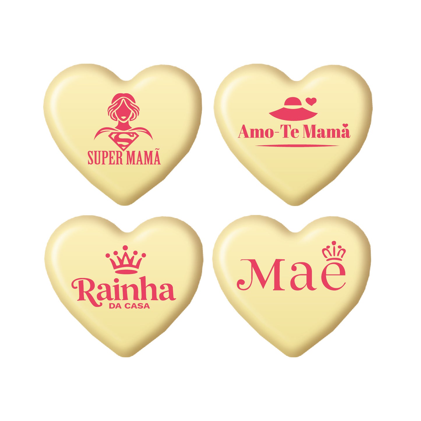 ASSORTMENT MOTHER'S DAY PORTUGAL WHITE CHOCOLATE 54 UNITS