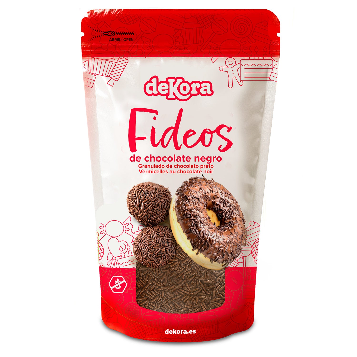 FIDEOS DE CHOCOLATE 100 GR