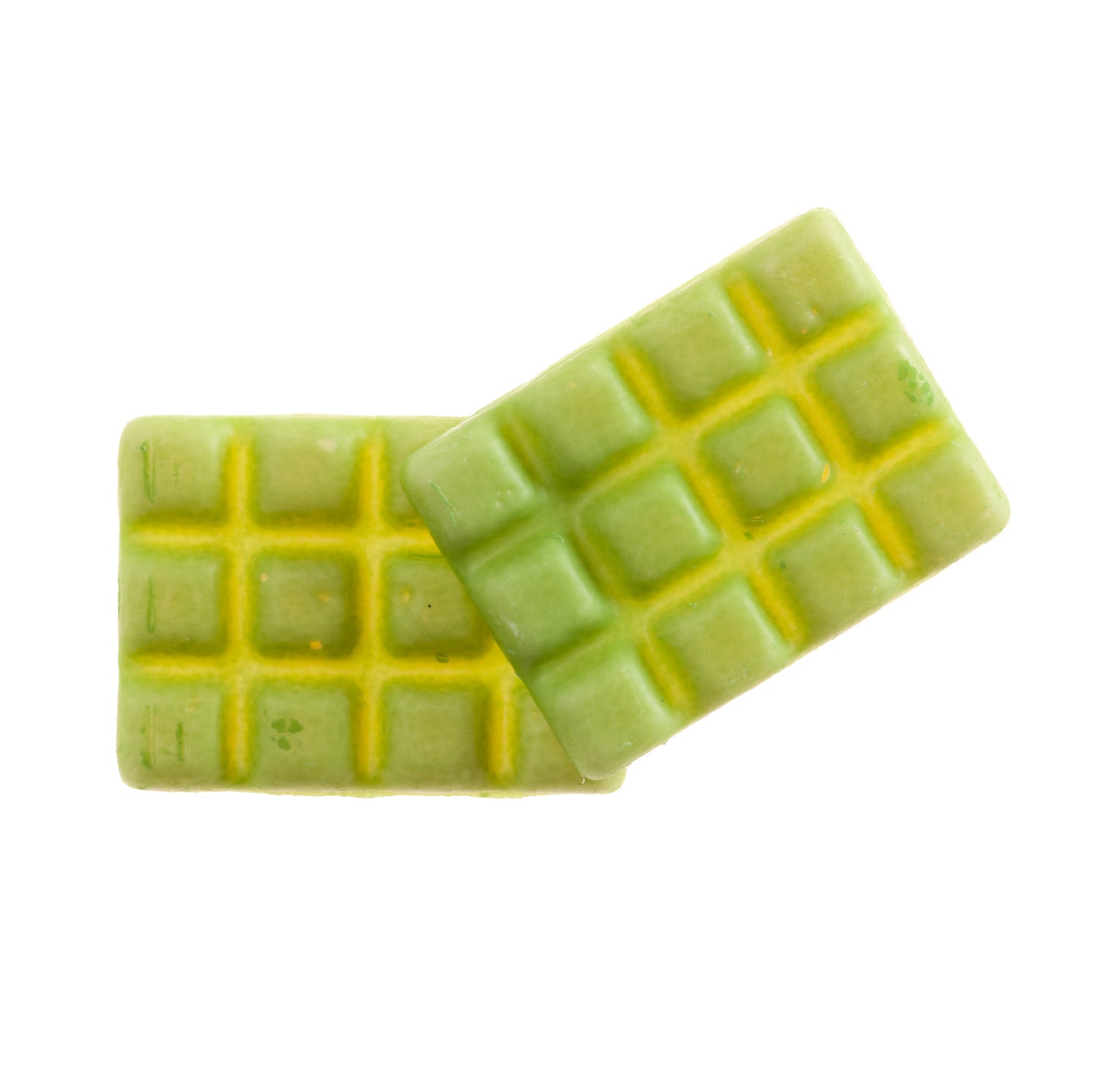  TABLETTE CHOCO BLANCO PISTACHO 35X26MM - 36 UDS