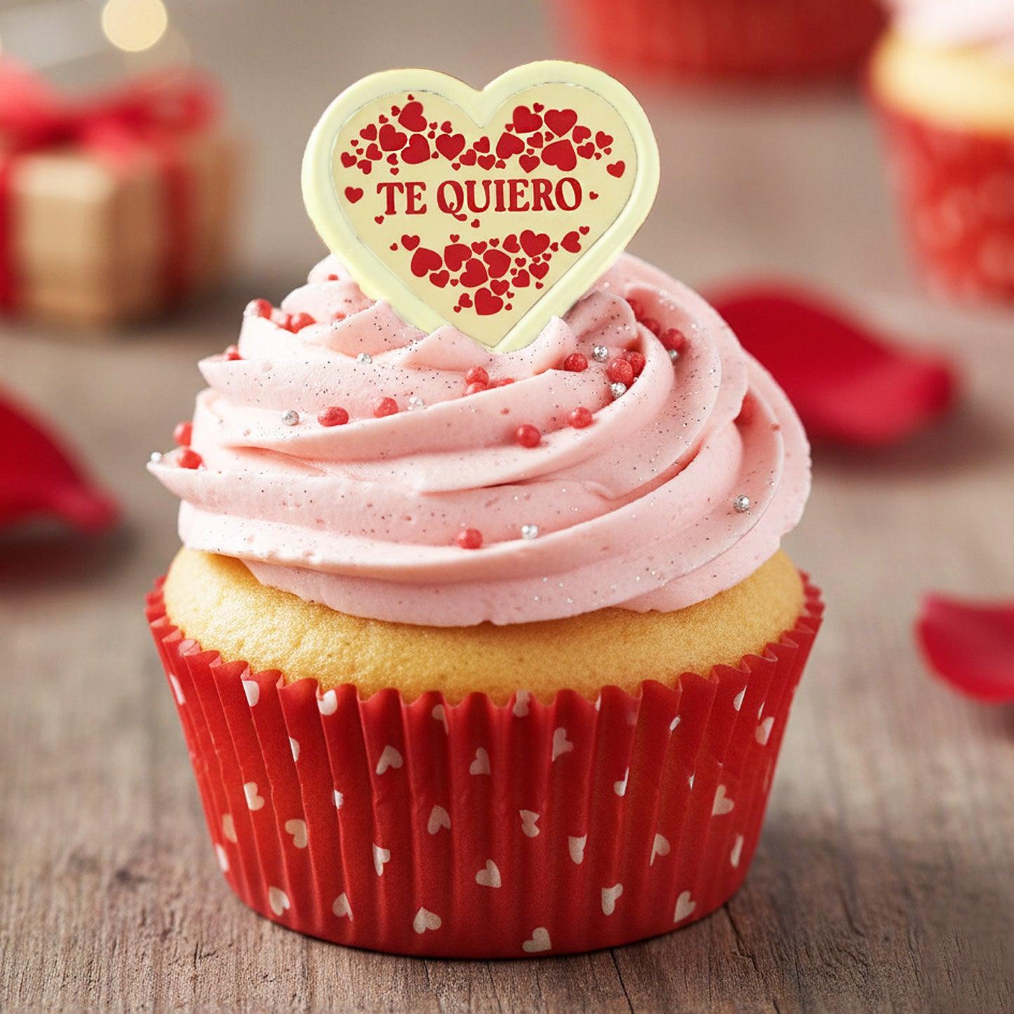 LETREIRO BRANCO CHOCO I LOVE YOU 40X35 MM