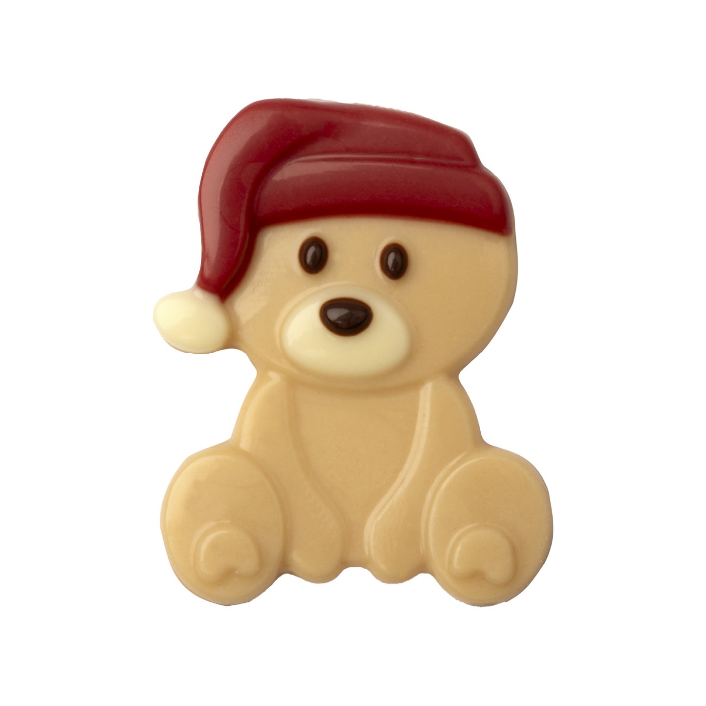 DECORACION CHOCOLATE NGR Y BLNC OSITO NAVIDAD 90 UDS
