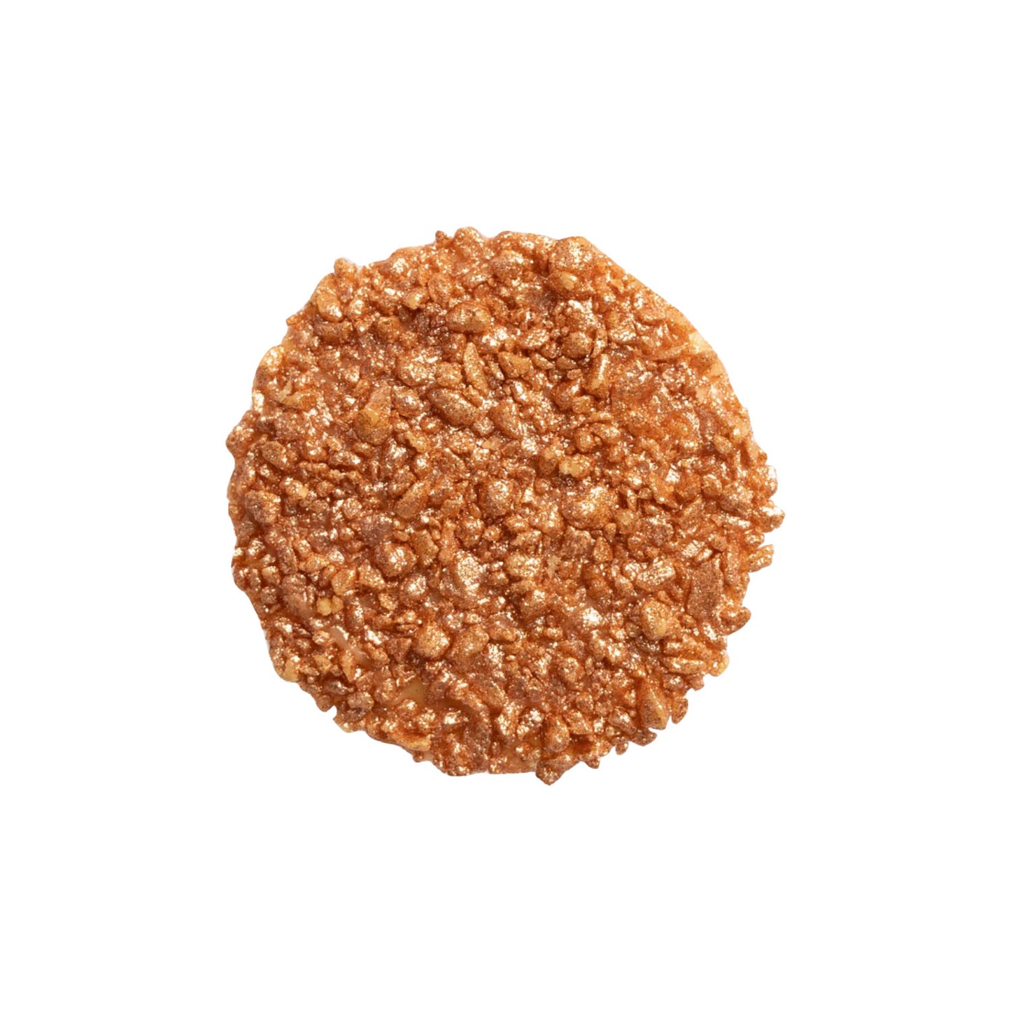 DECORAZIONE CIOCCOLATO BIANCO CRUMBLE BRONZO 486 UNITÀ