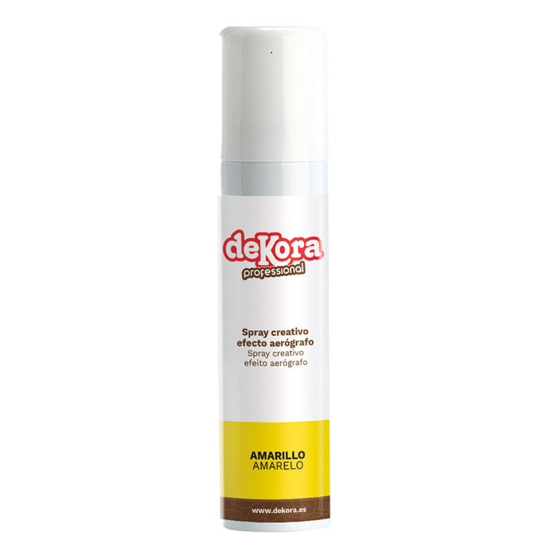 SPRAY COLORE GIALLO EFFETTO AEROGRAFO 100 ML