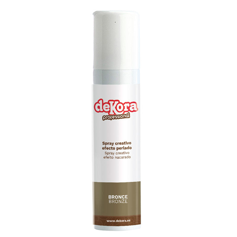 SPRAY ALIMENTARIO COLOR BRONCE PERLADO 100 ML