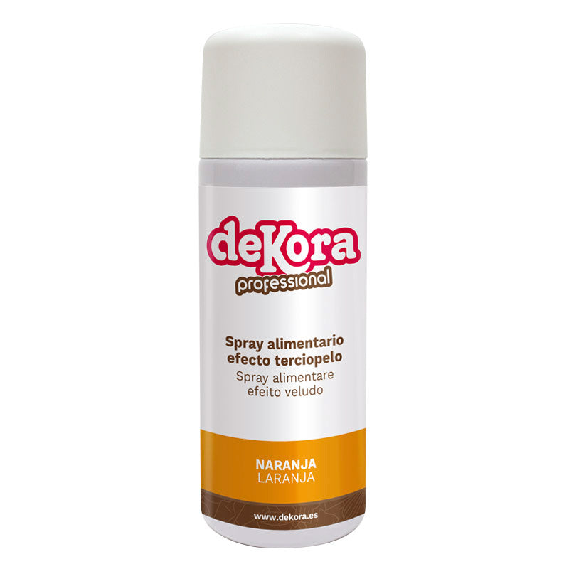 SPRAY ORANGE EFFET VELOURS 400 ML