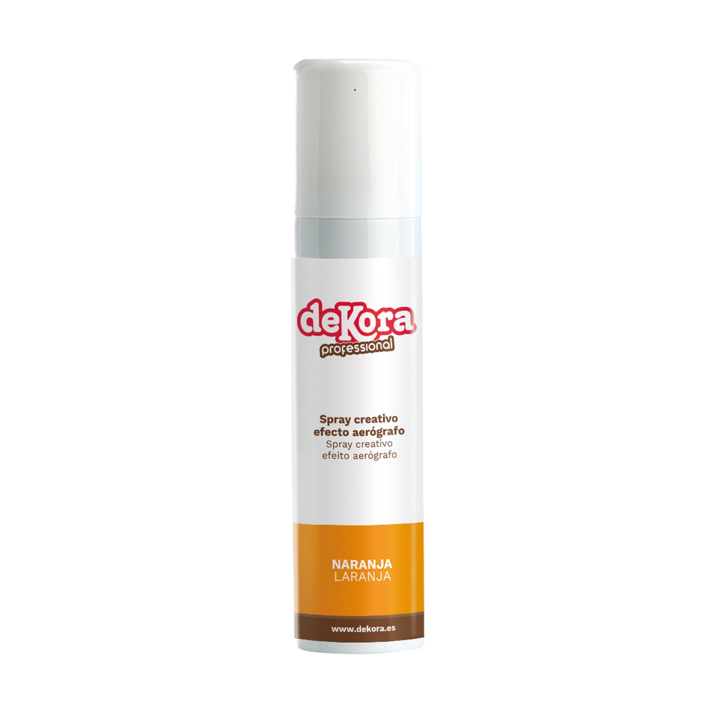 SPRAY EFEITO AERÓGRAFO COLOR LARANJA 100ML