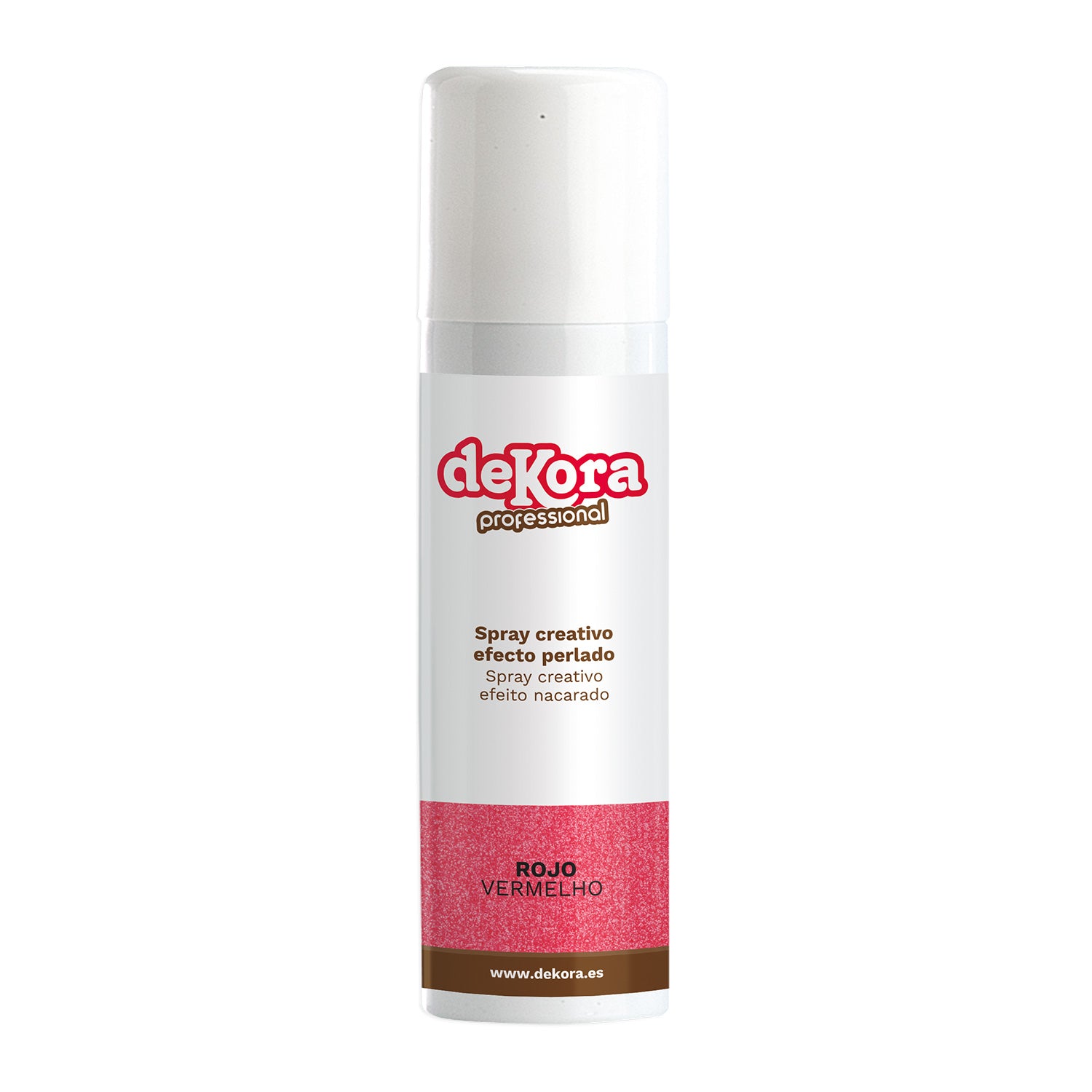 SPRAY ALIMENTAIRE ROUGE EFFET PERLE 250ML E171 FREE
