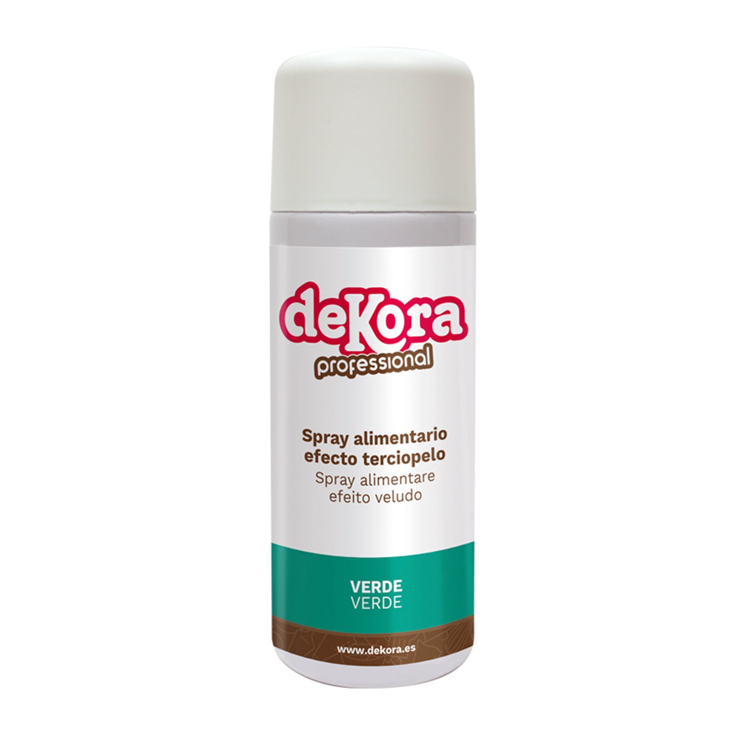 SPRAY EFFET VELOURS COULEUR VERT 400ML