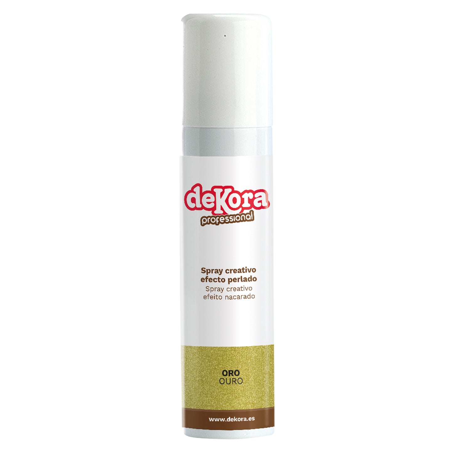 SPRAY ALIMENTAIRE OR EFFET PERLE 100ML E171 FREE
