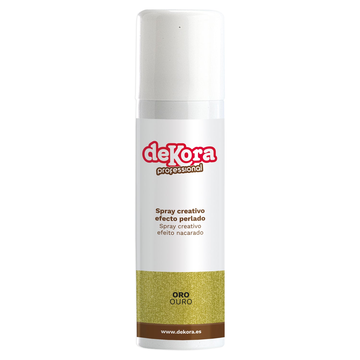 SPRAY ORO EFECTO PERLADO 250ML SIN E171