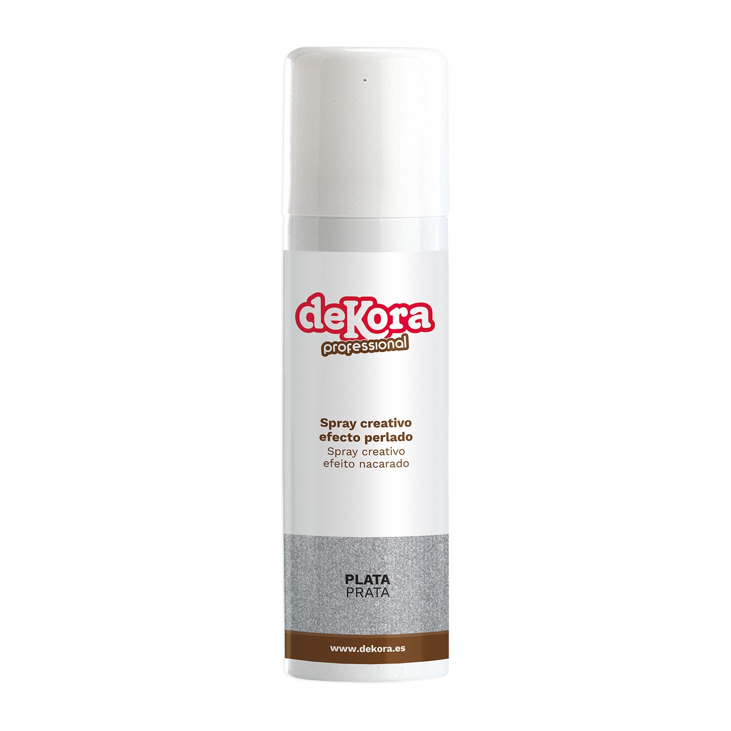 SPRAY PLATA EFECTO PERLADO 250ML SIN E171